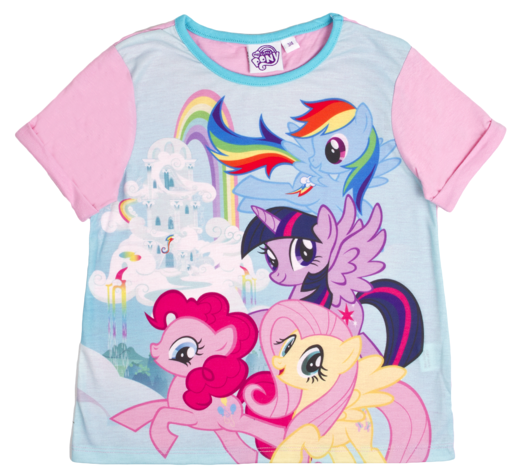 Girls My Little Pony Pyjamas Short 2 Piece Pjs Childrens Pyjama Set Kids Size - Picture 7 of 22