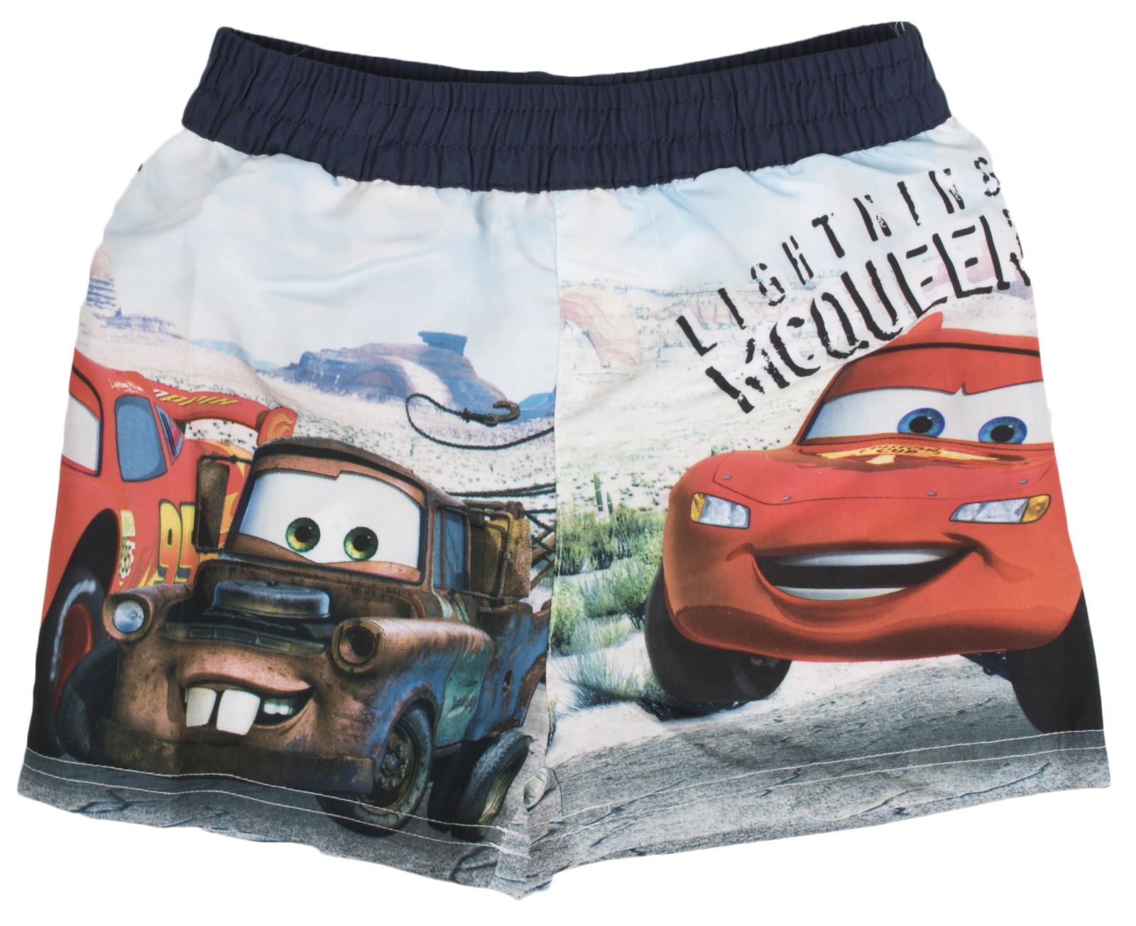 Boys Lightning McQueen Swim Shorts Disney Cars Beach Swimming Trunks ...