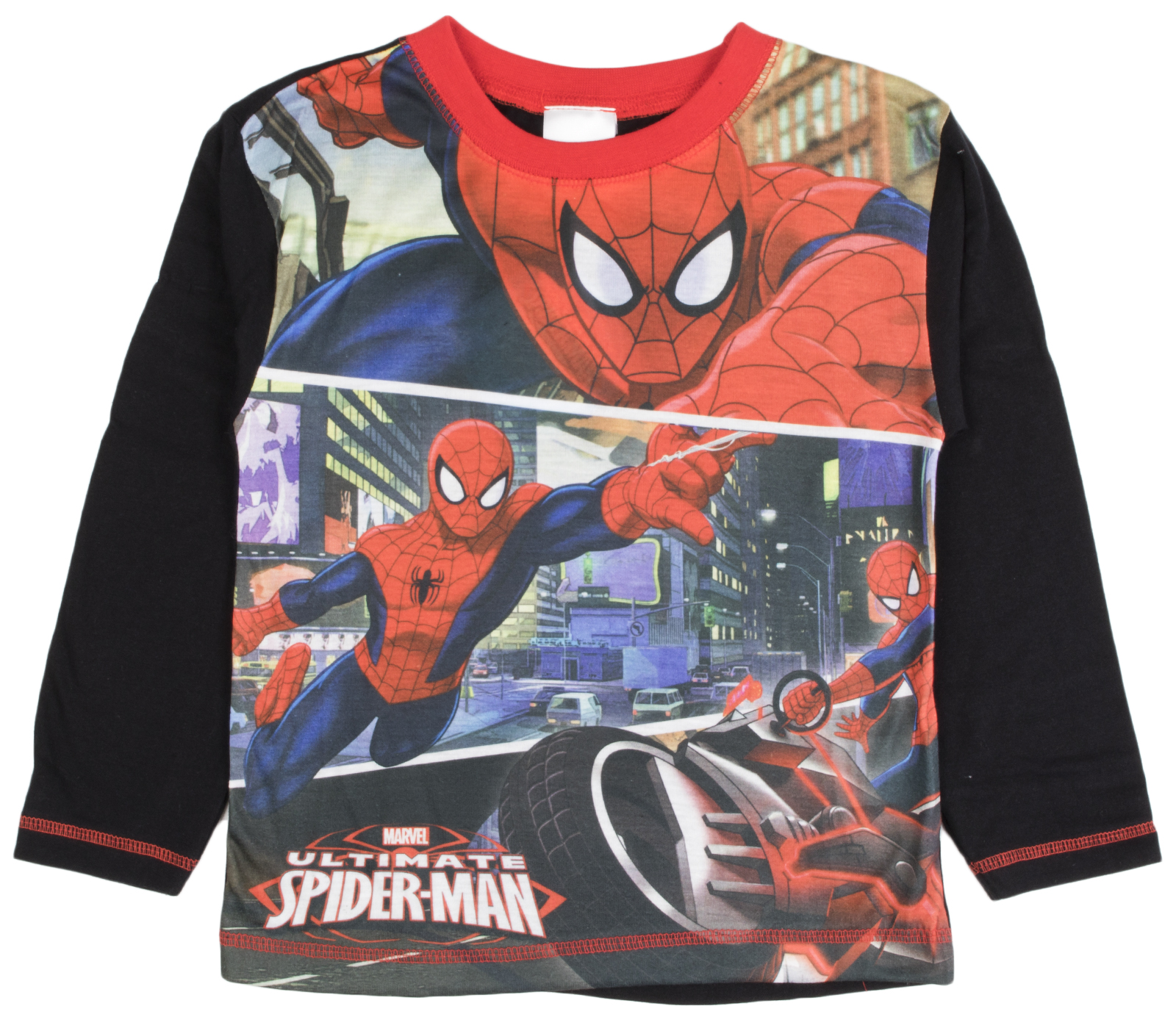 Marvel Grigio SpiderMan Pigiama A Maniche Lunghe A Gamba Lunga