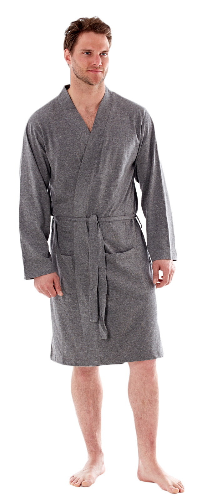 cotton dressing gown mens