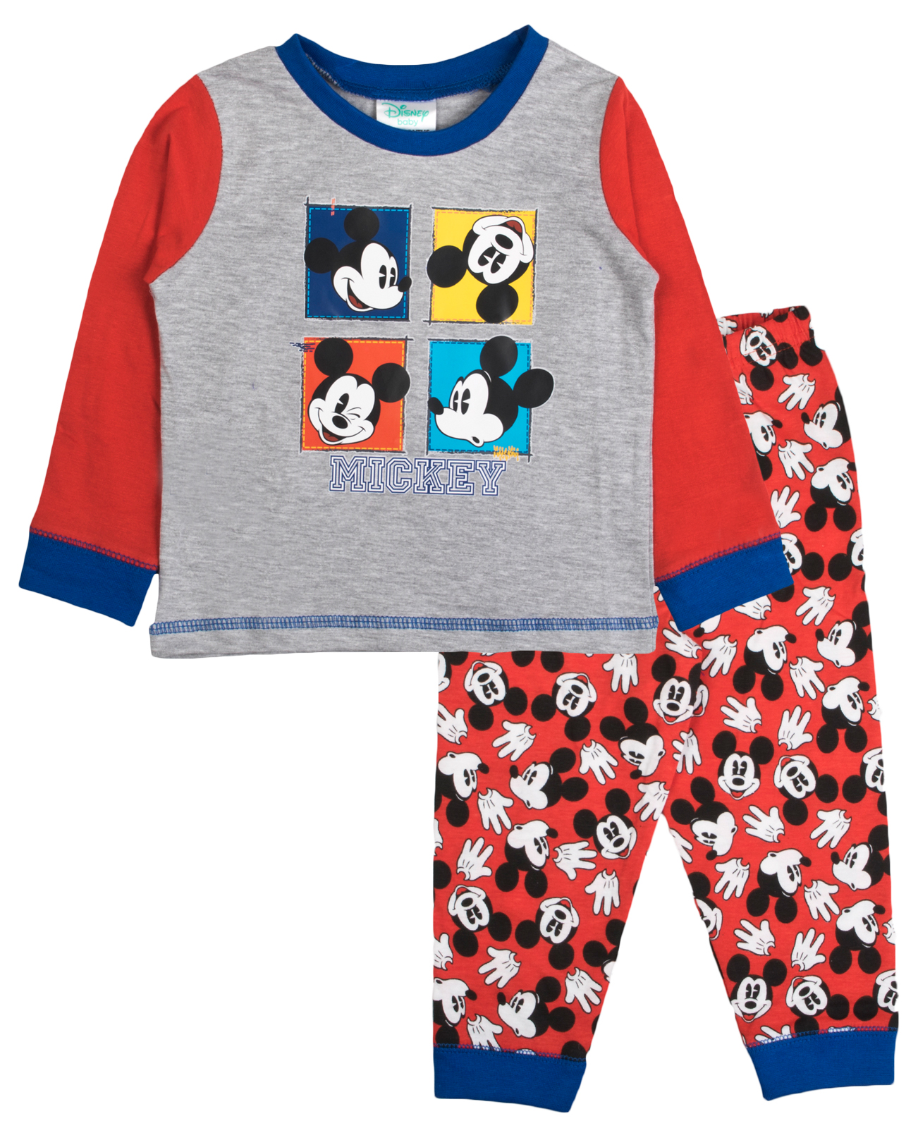 mickey mouse pjs baby boy
