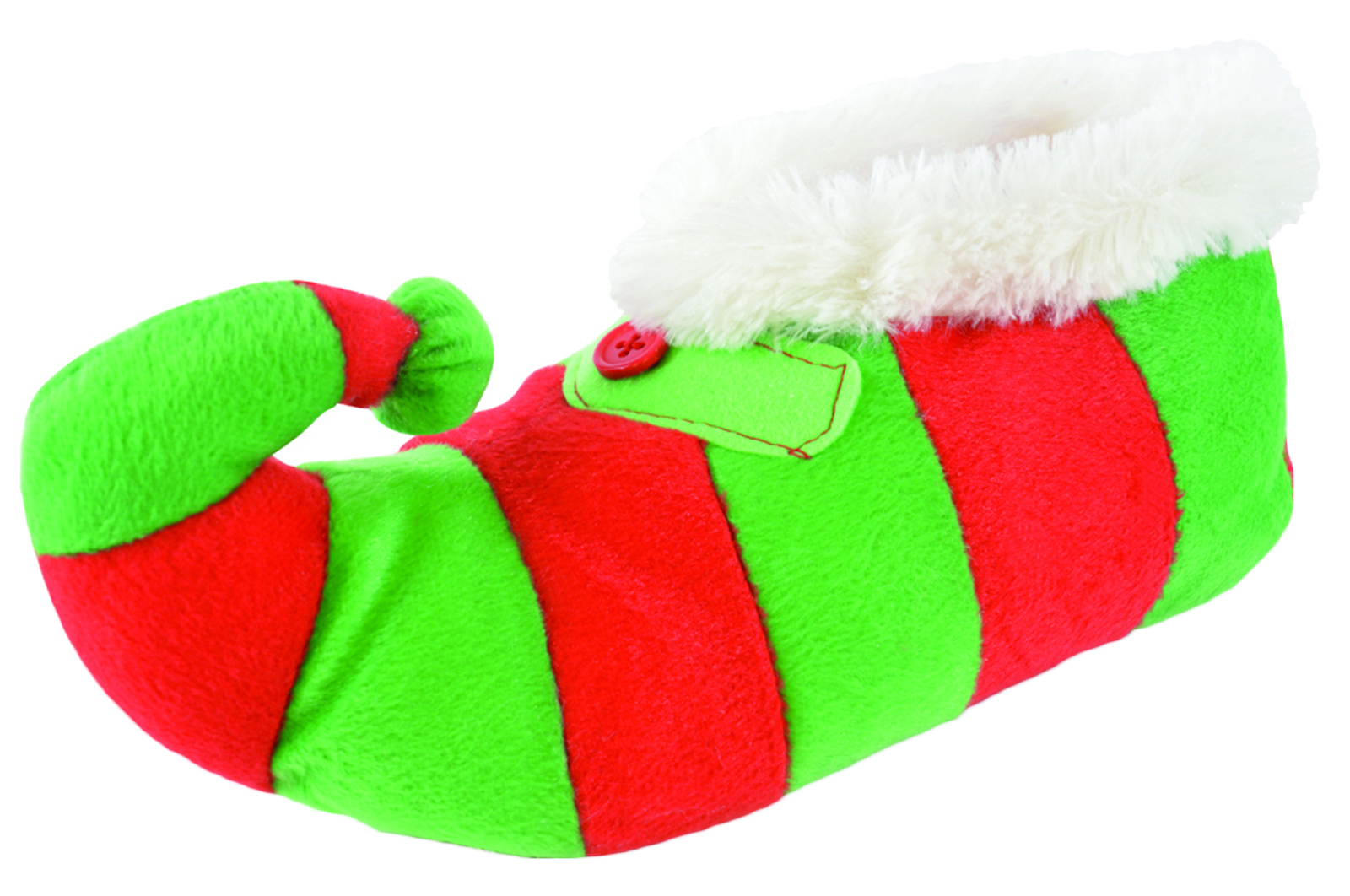 Girls Boys Novelty 3D Xmas Slippers Reindeer Elf Plush ...