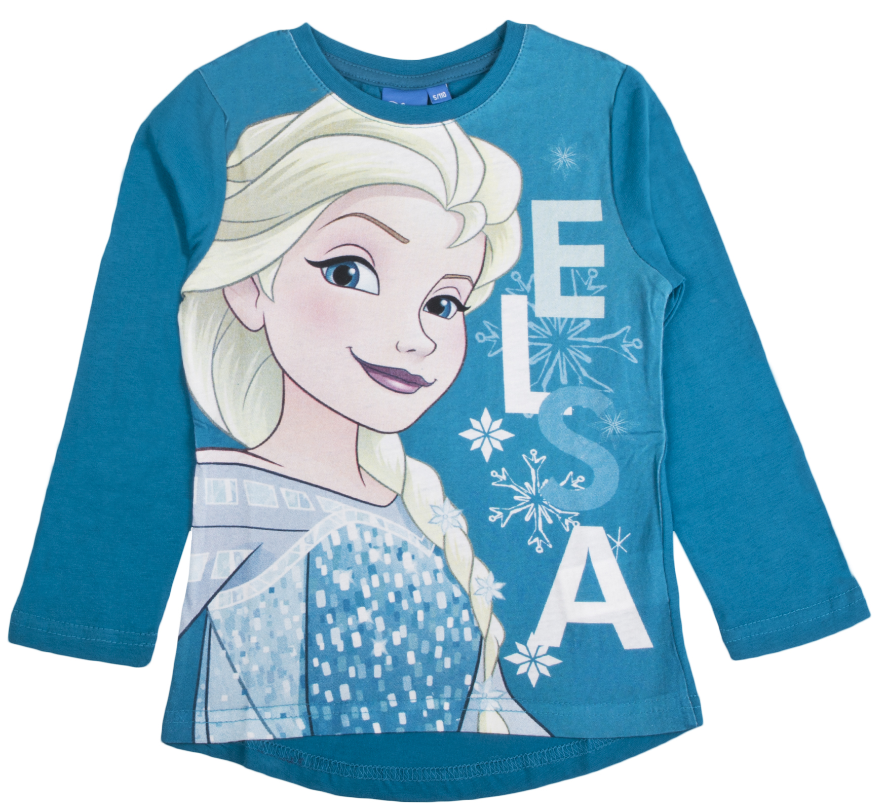 Disney Frozen Elsa Anna Olaf Long Sleeve T Shirt 100% Cotton Top Kids ...