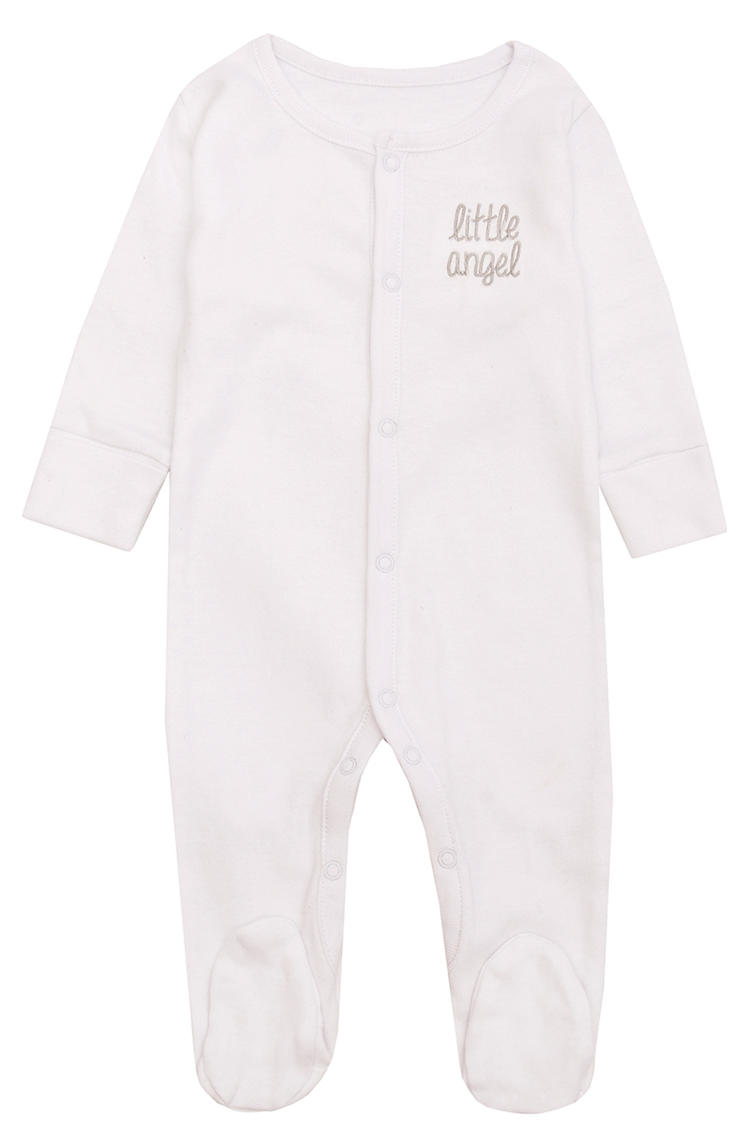 Style It Up Babies Sleepsuit Little Angel Wings Printed Back Baby Girls Baby Boys Newborn