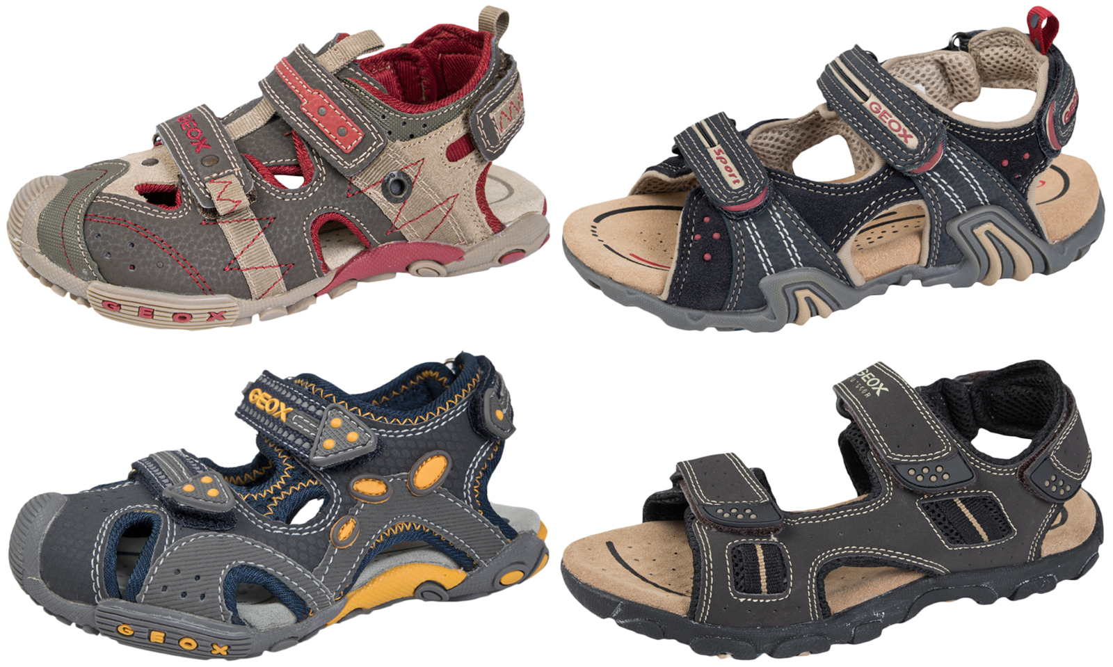 Geox Boys Leather Sandals Summer Beach Walking Comfort Shoes Kids Geox Boys Leather Sandals Summer Beach Walking Comfort Shoes Kids Holidays Size