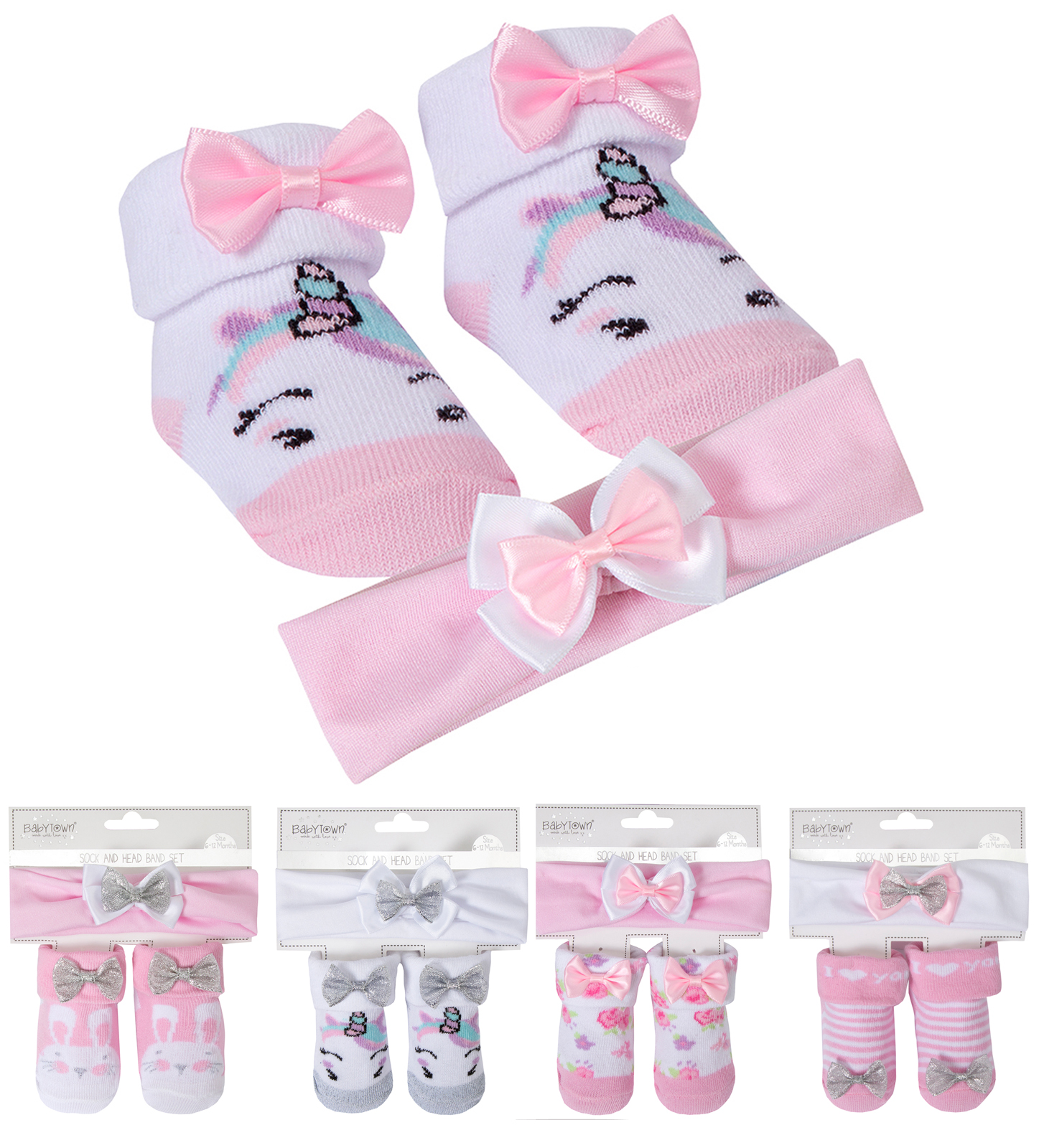 baby girl sock booties