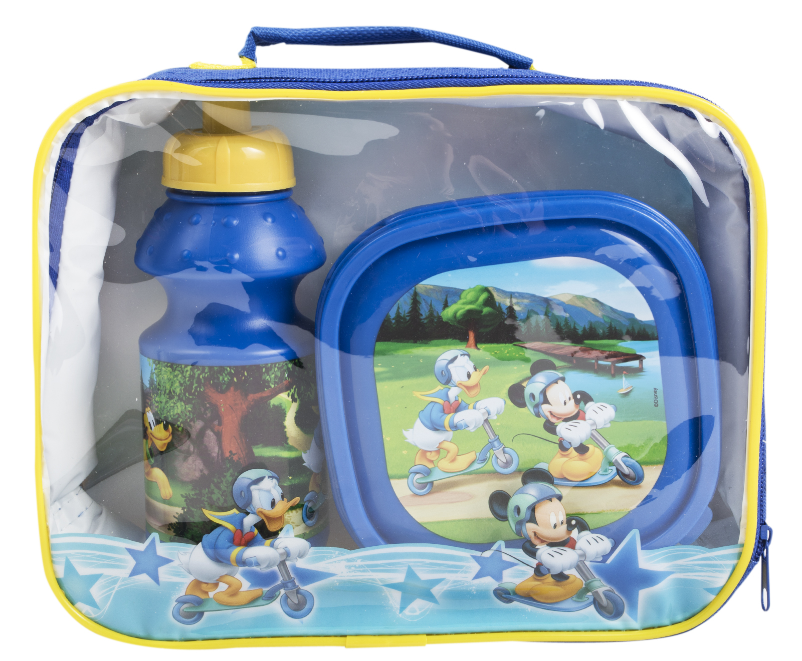 Girls Boys Character Lunch Bag Lunch Box + Bottle 3 Pack ...