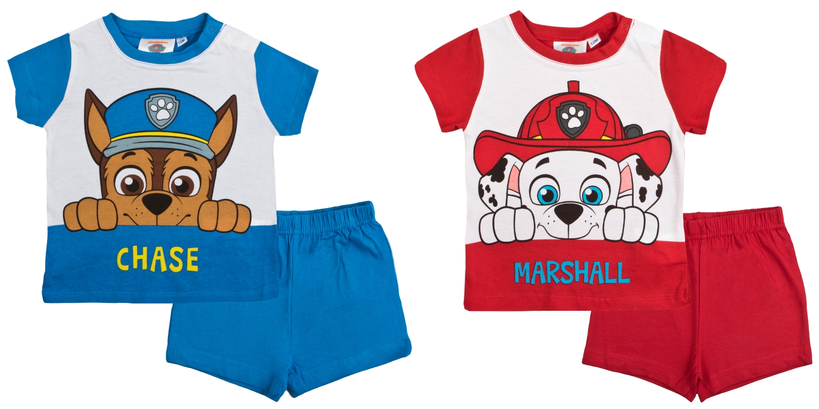baby boy short pjs