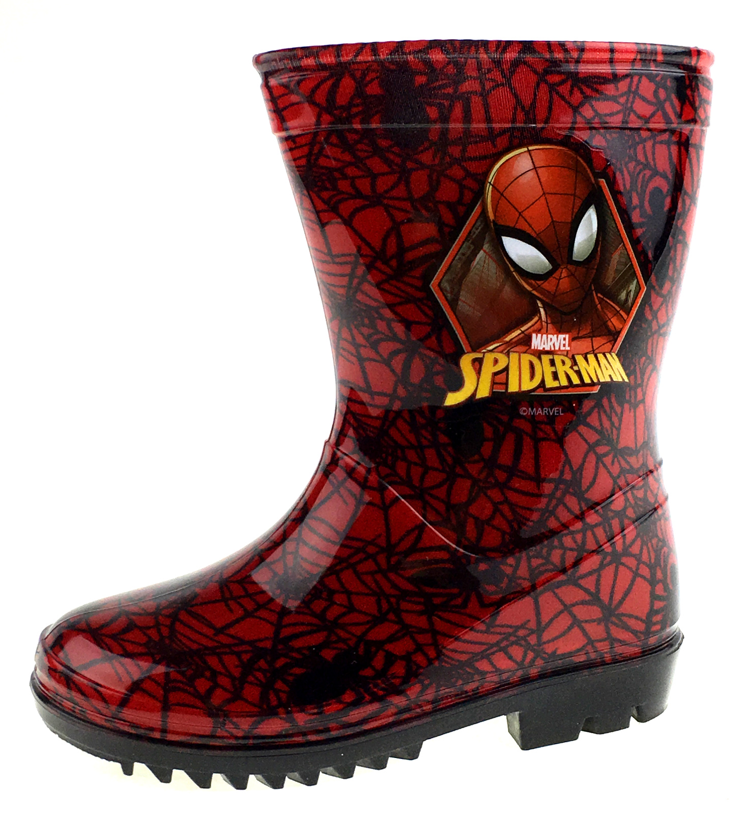 Marvel Spiderman Wellington Boots Rain Wellies Snow Boots Kids Shoes Size