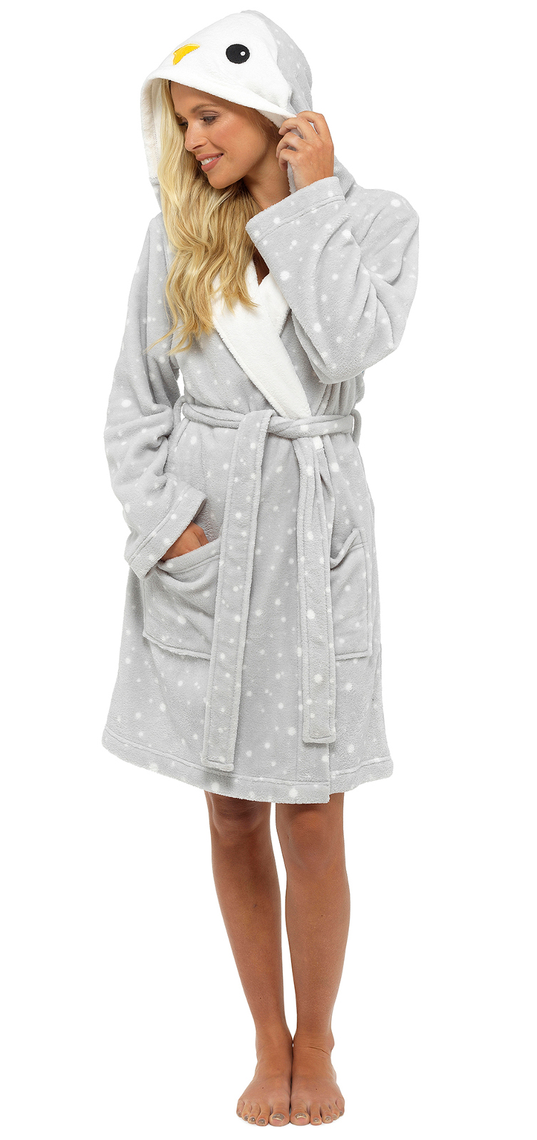 racoon dressing gown