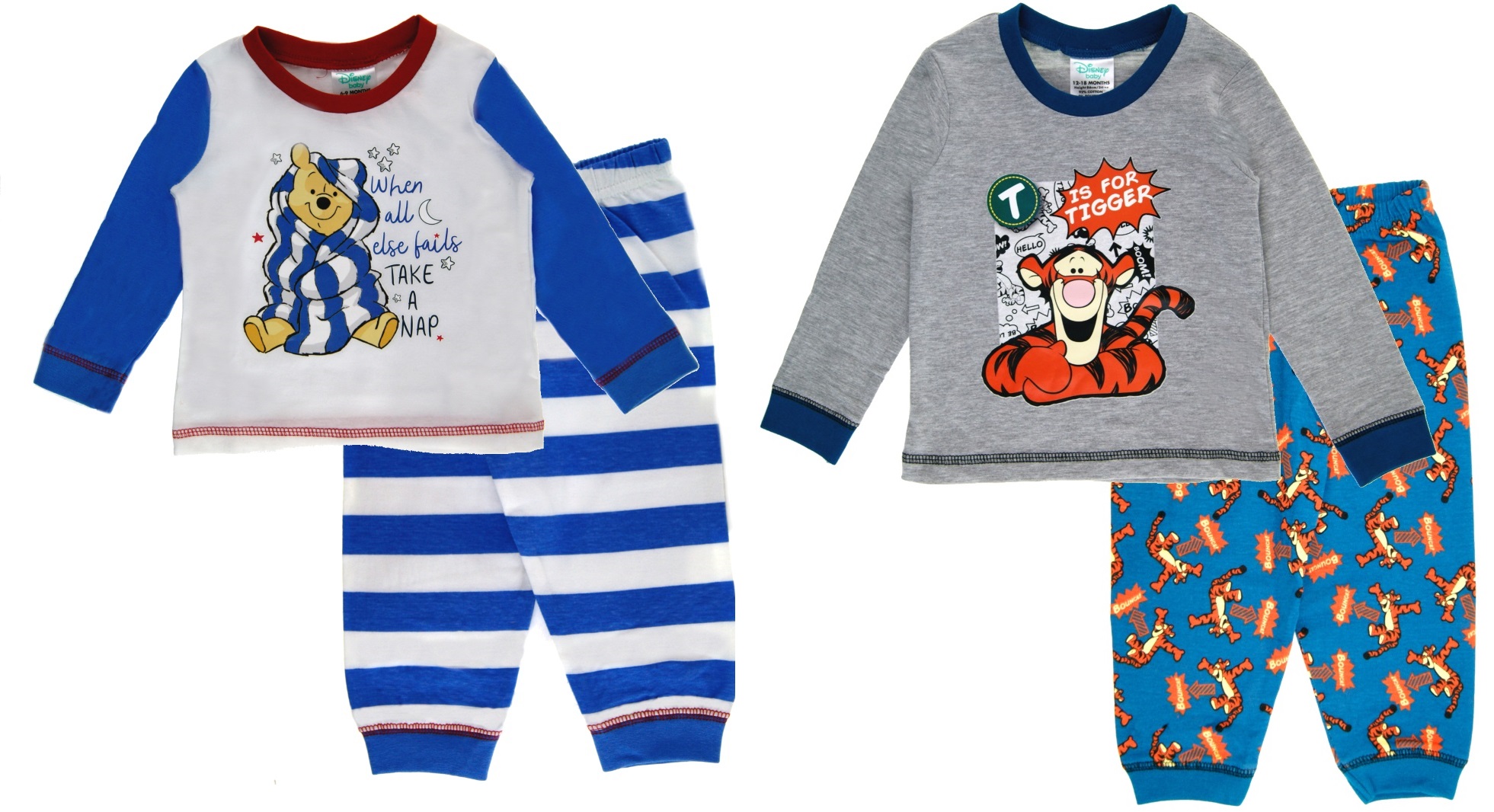 When All Else Fails Take a Nap Disneys Winnie The Pooh Baby Boy Pyjamas!