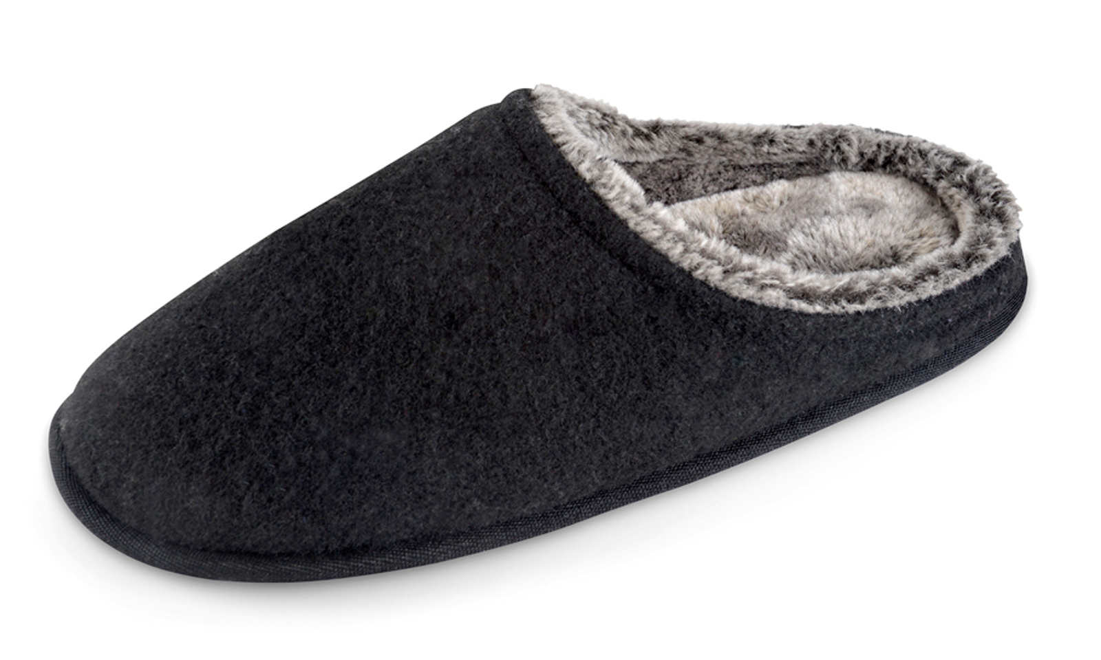 mens mules with fur