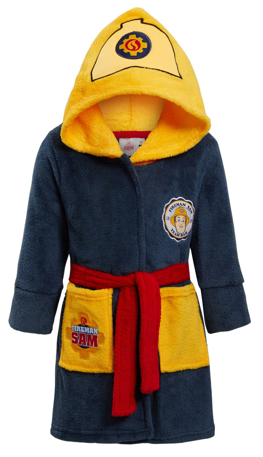 grey Fireman Sam Boys Sweat jacket with hood