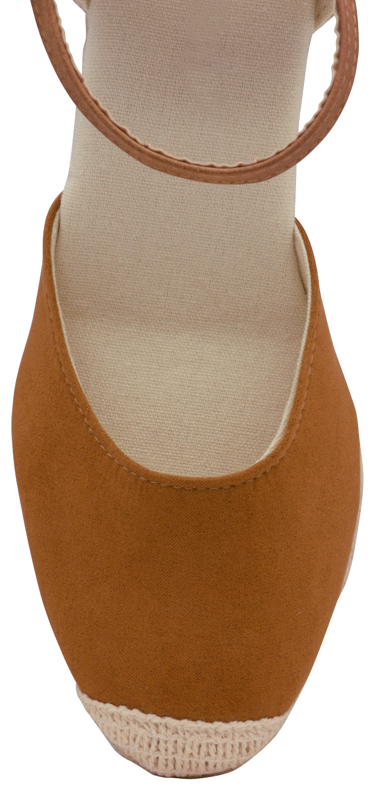 Damen Memory Foam Keilabsatz Sandalen Damen High Heel Hessische Wedges Sommerschuhe - Bild 39 von 88