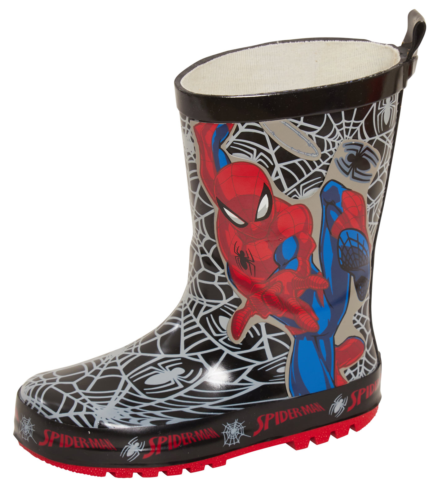 boys superhero wellies