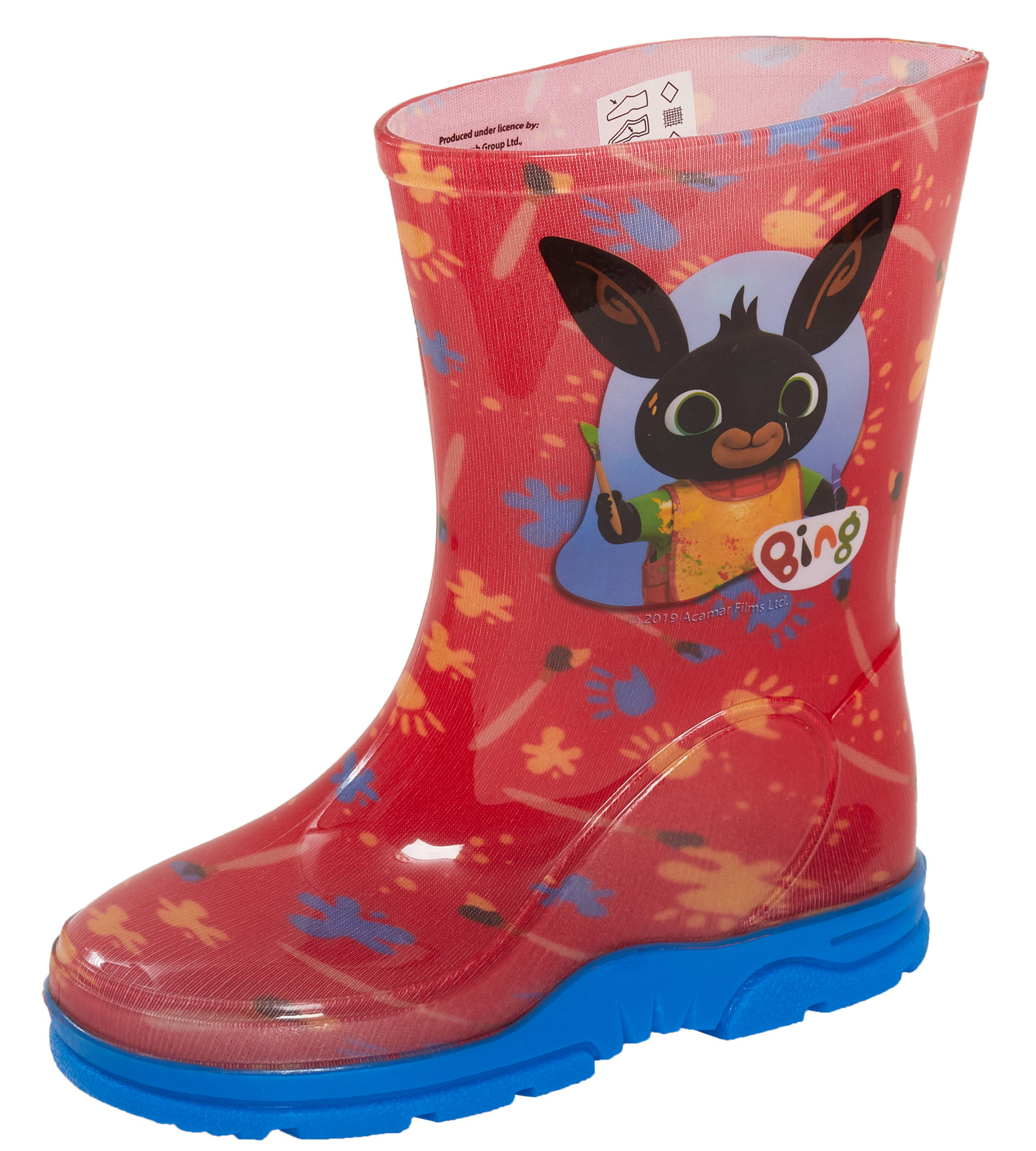Bing Bunny Wellington Boots Kids Boys Girls Wellies Rain Snow Boots Infant Shoes