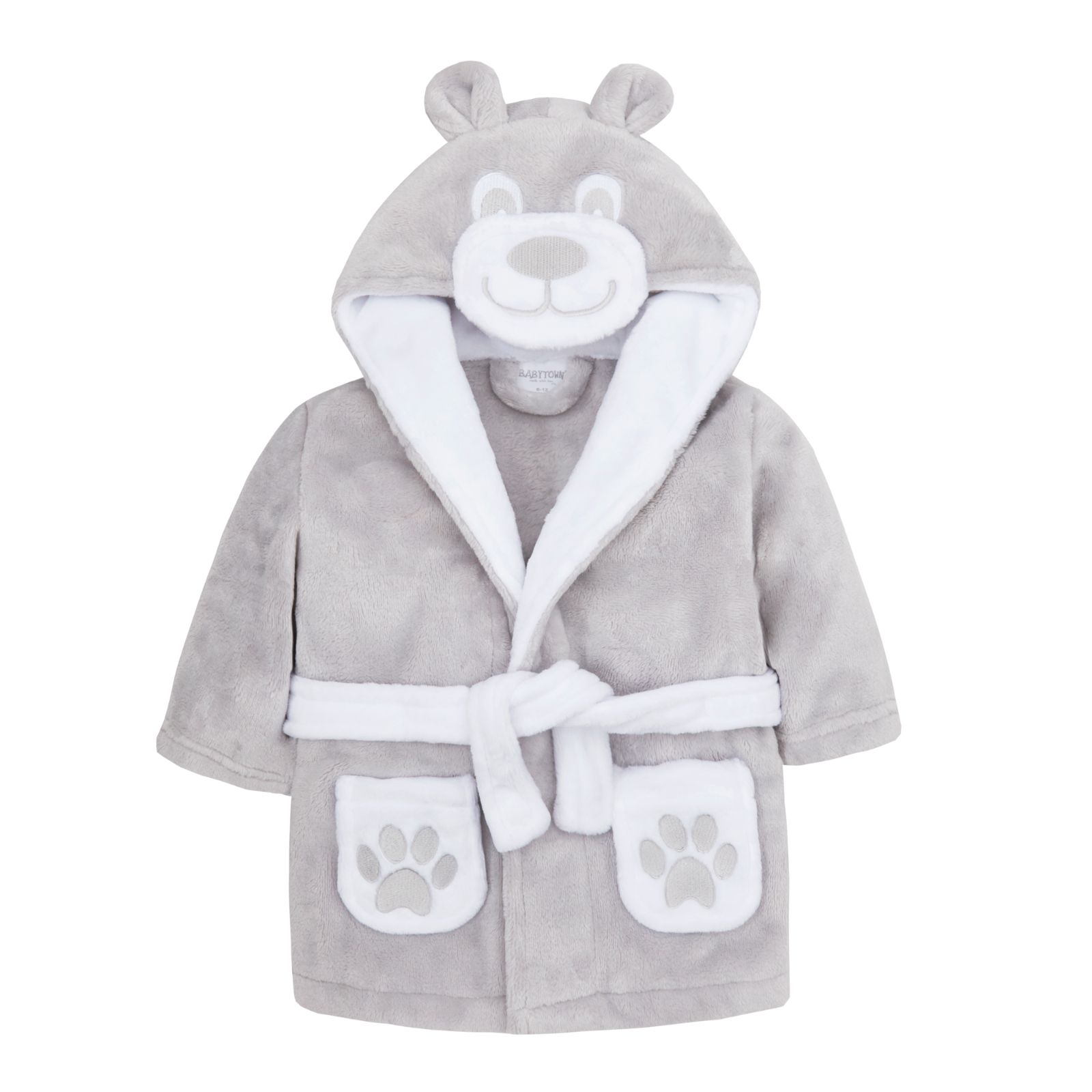 Personalised Embroidered Baby Girl/'s Teddy Bear Pink Bath Robe Dressing Gown