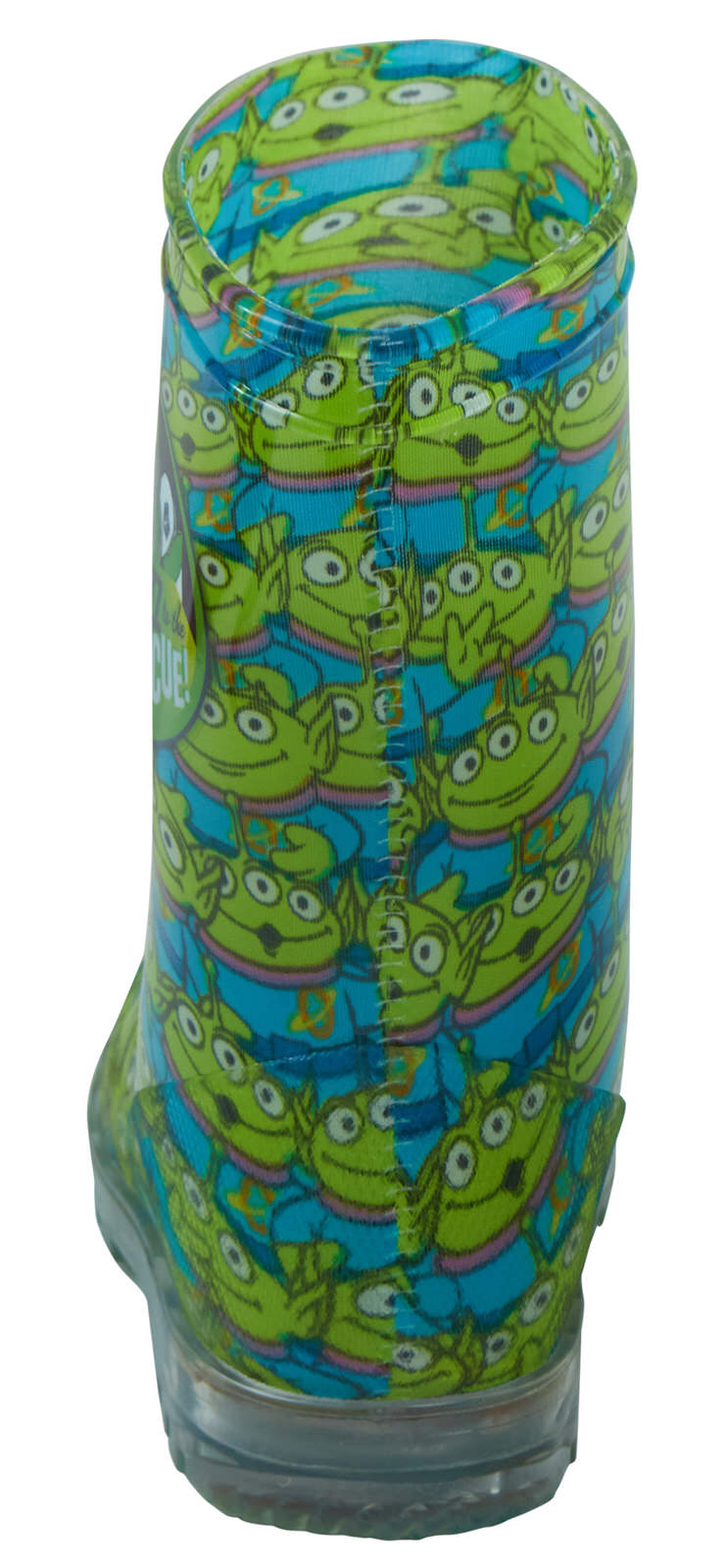 Disney Toy Story Light Up Wellington Boots Kids Buzz Aliens Rain Snow
