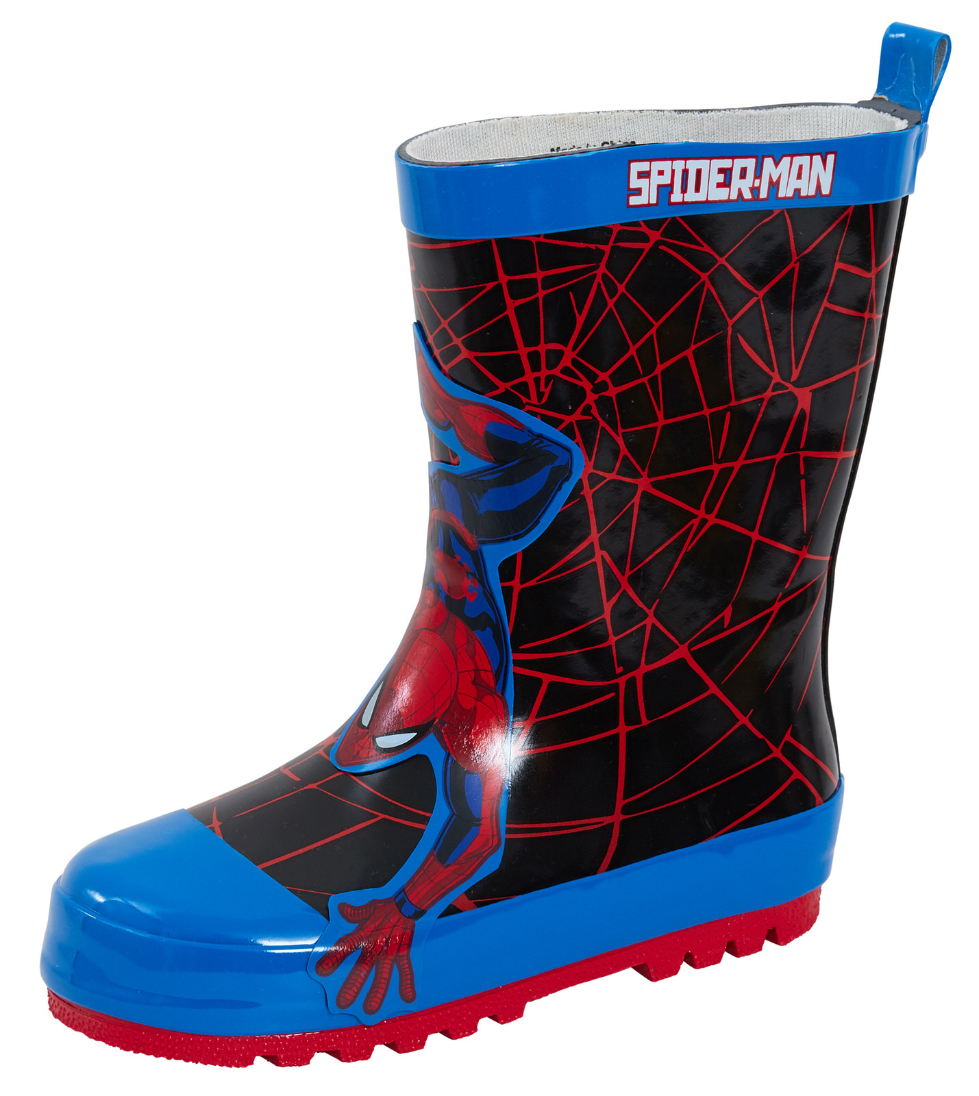 Marvel Spiderman Wellington Boots Rain Wellies Snow Boots Kids Shoes Size