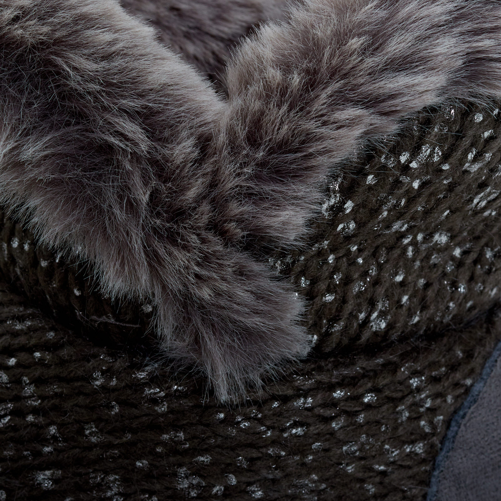 glitter slipper boots