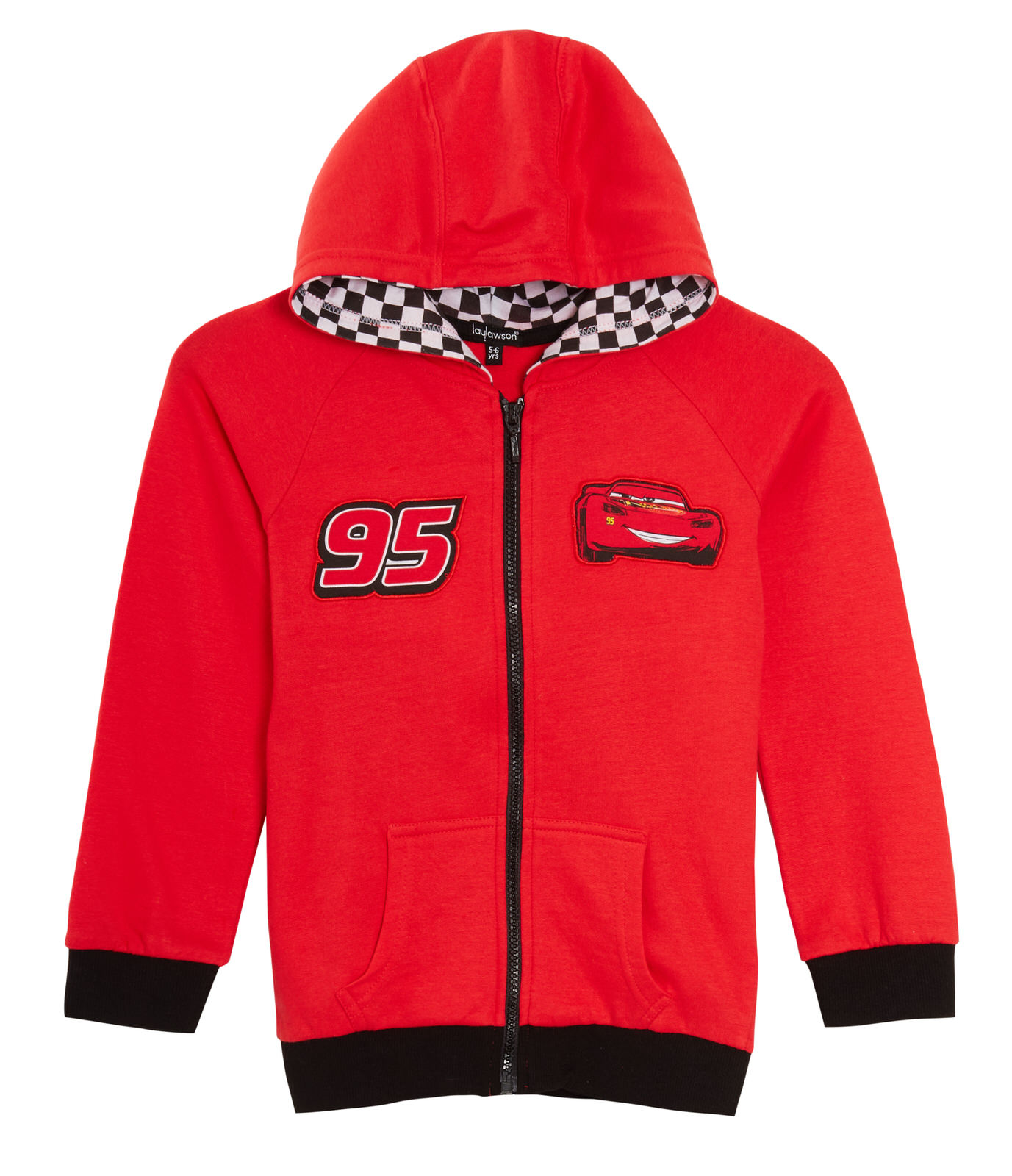 Disney Cars Boys Hooded Jacket Lightning McQueen Kids Zip Hoodie Jumper Size - Picture 21 of 30