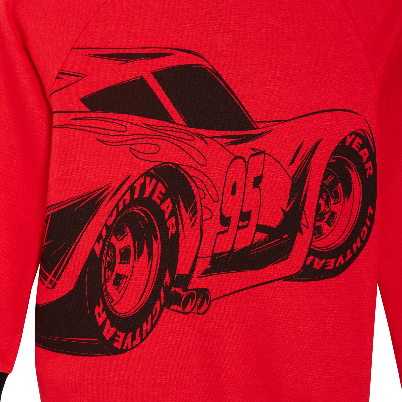 Disney Cars Boys Hooded Jacket Lightning McQueen Kids Zip Hoodie Jumper Size - Picture 25 of 30