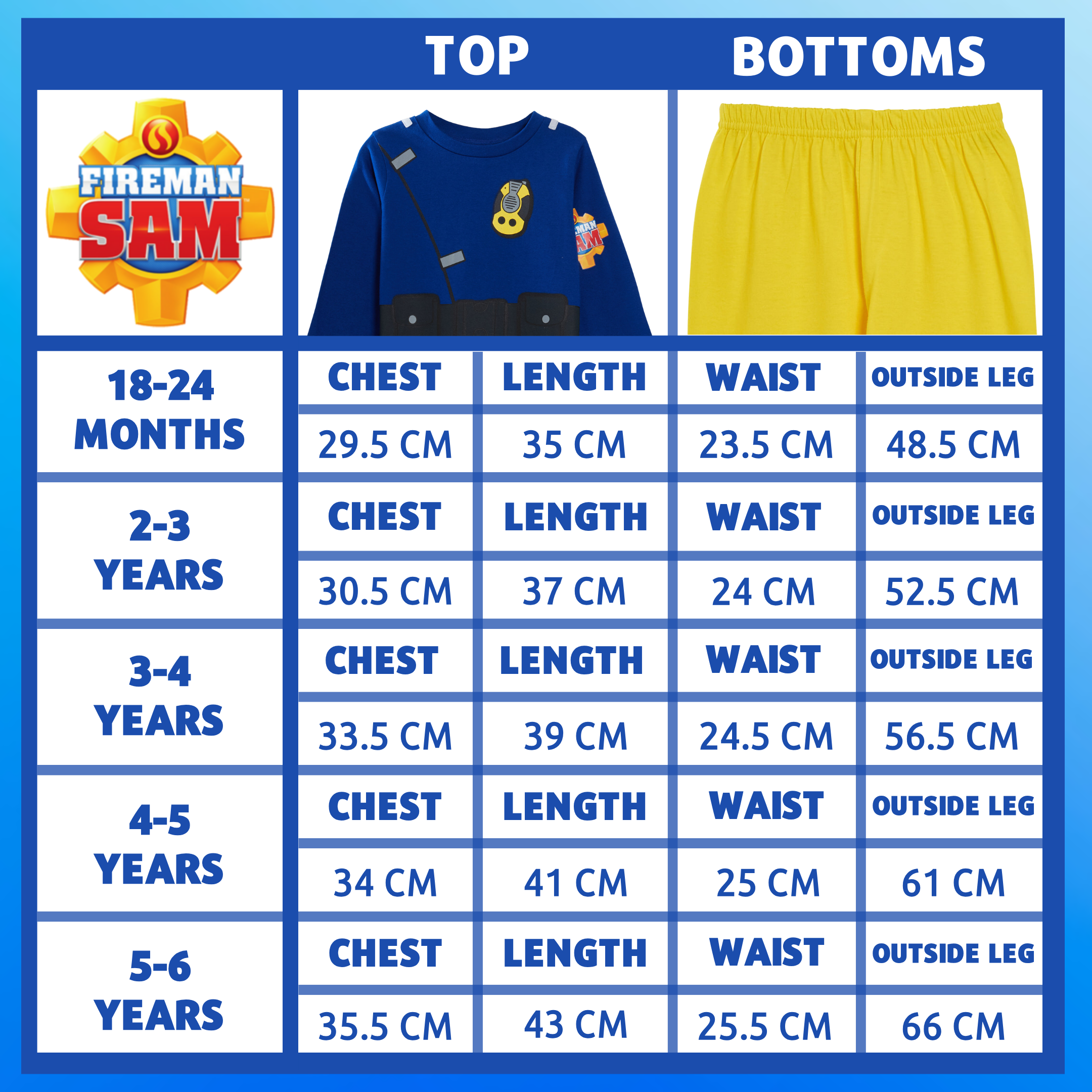 Boys Novelty Fireman Sam Dress Up Pyjamas Kids Full Length Character Pjs Size - Picture 39 of 68