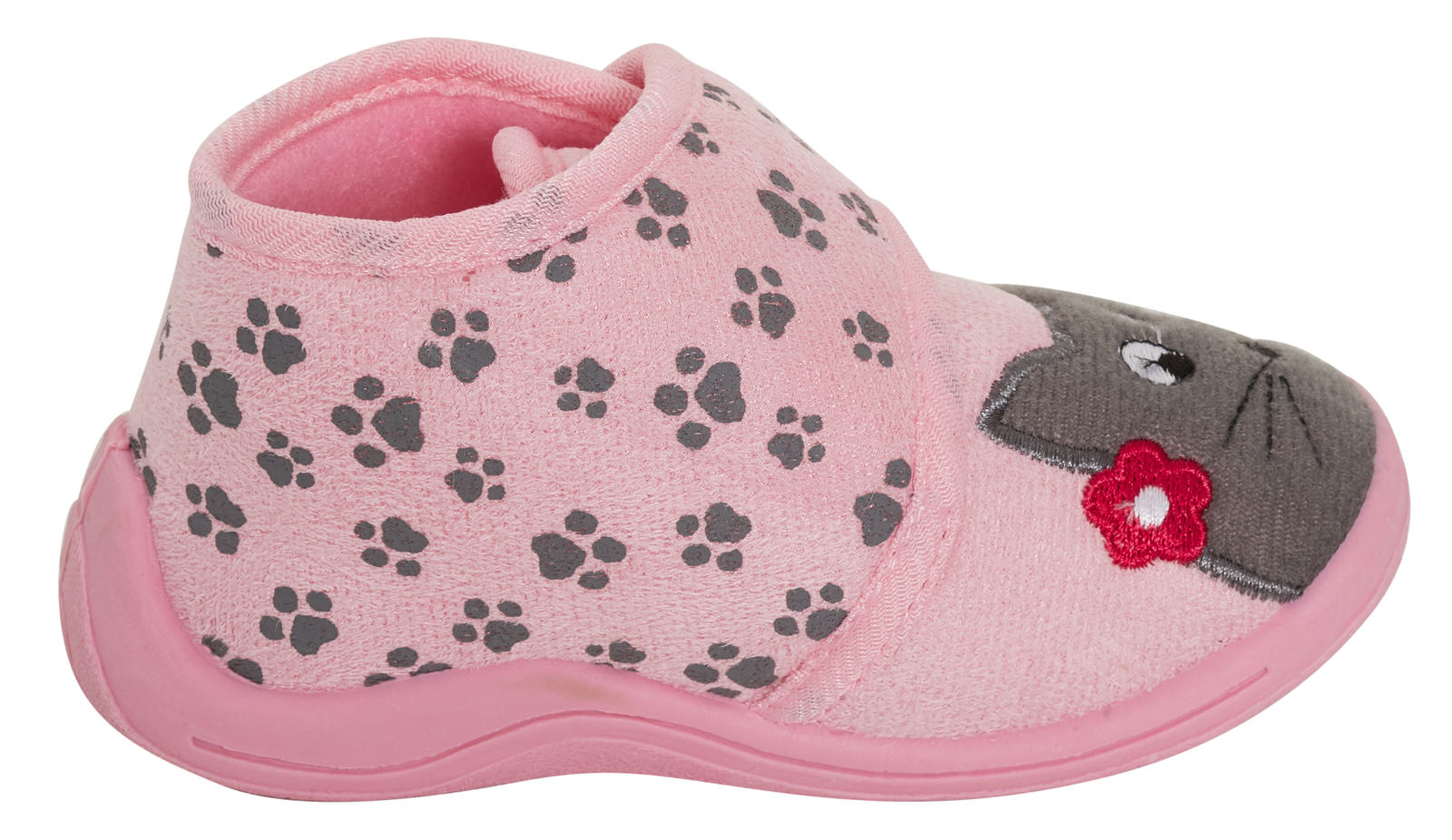 Girls Fairy Princess Bootie Slippers Toddler Infants Easy Fasten Slipper Boots