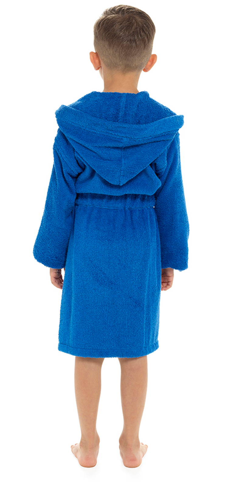 towelling hooded robe