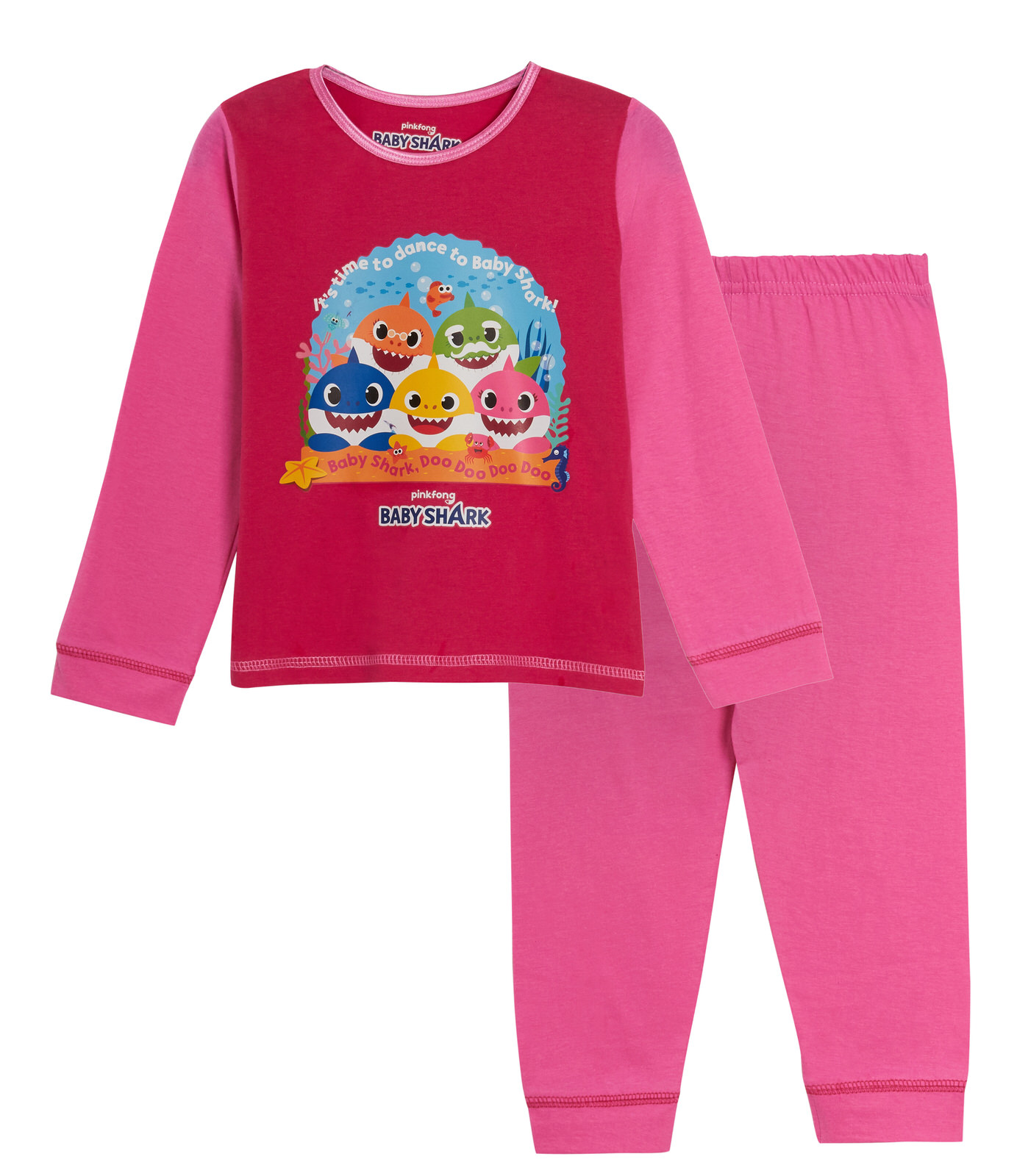 baby shark pyjamas girl