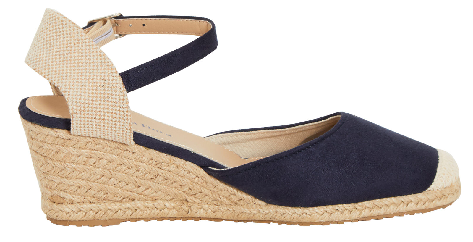 Damen Memory Foam Keilabsatz Sandalen Damen High Heel Hessische Wedges Sommerschuhe - Bild 88 von 88