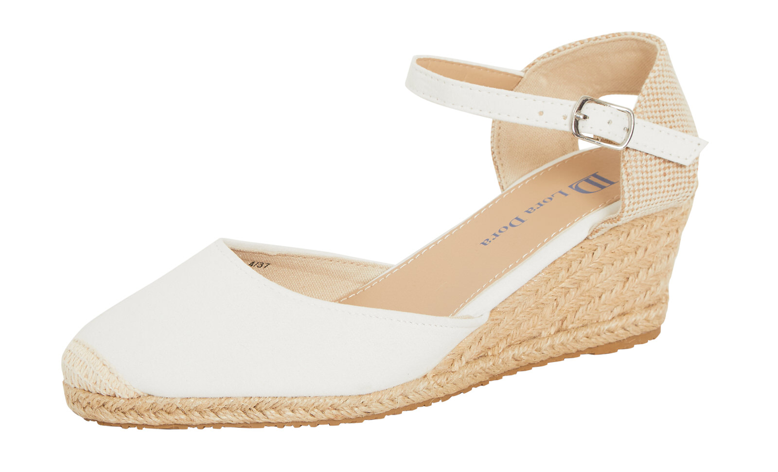 Damen Memory Foam Keilabsatz Sandalen Damen High Heel Hessische Wedges Sommerschuhe - Bild 73 von 88