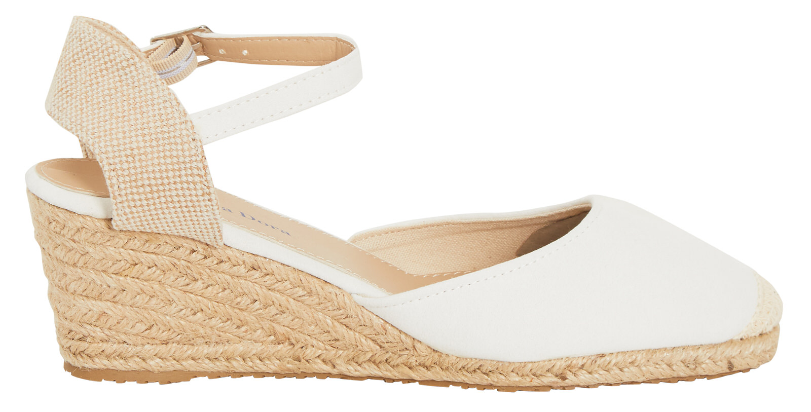 Damen Memory Foam Keilabsatz Sandalen Damen High Heel Hessische Wedges Sommerschuhe - Bild 76 von 88