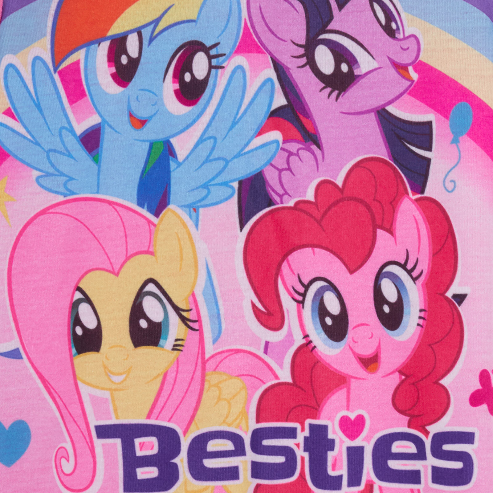 Girls My Little Pony Pyjamas Short 2 Piece Pjs Childrens Pyjama Set Kids Size - Picture 12 of 22