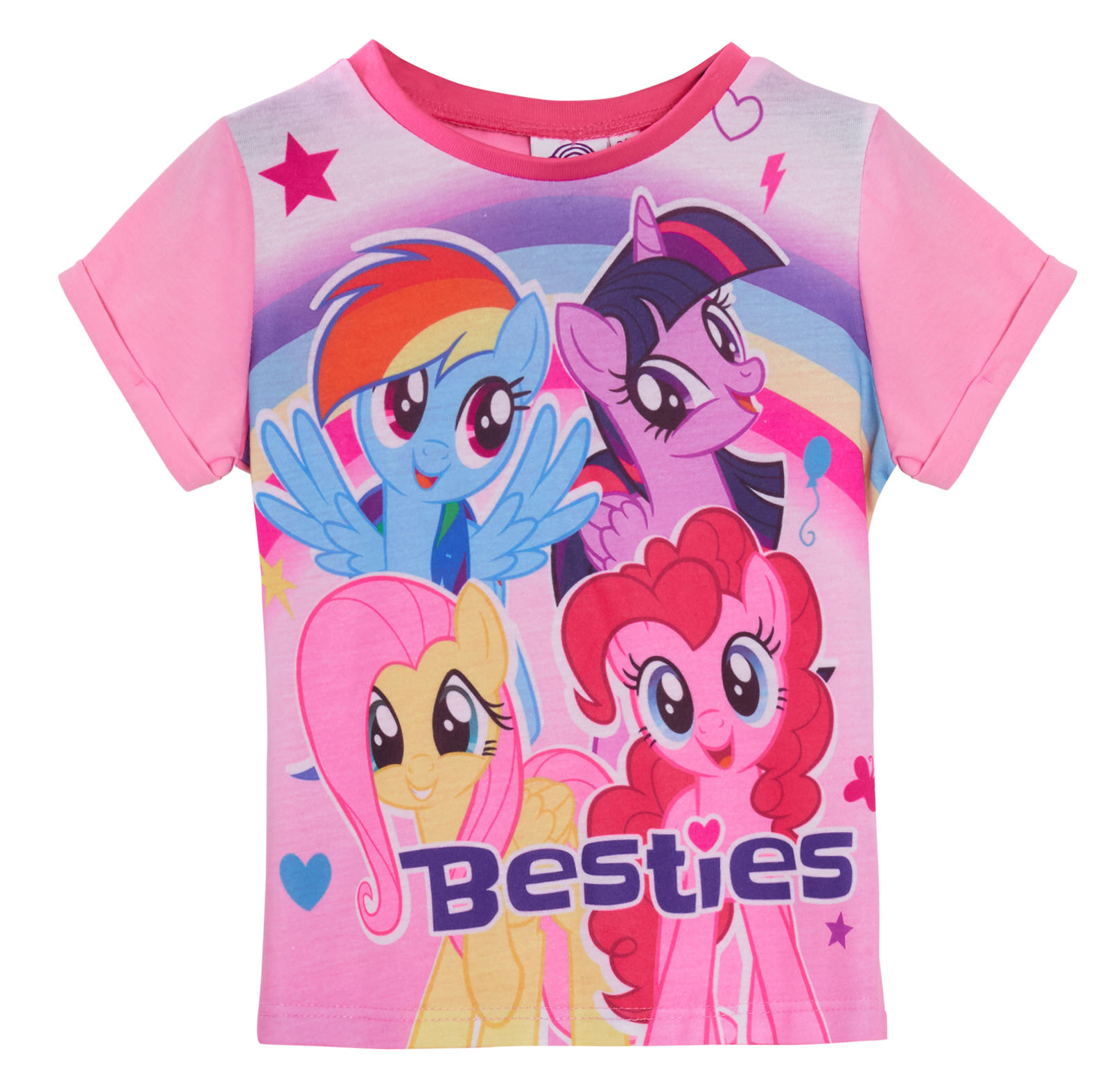 Girls My Little Pony Pyjamas Short 2 Piece Pjs Childrens Pyjama Set Kids Size - Picture 15 of 22