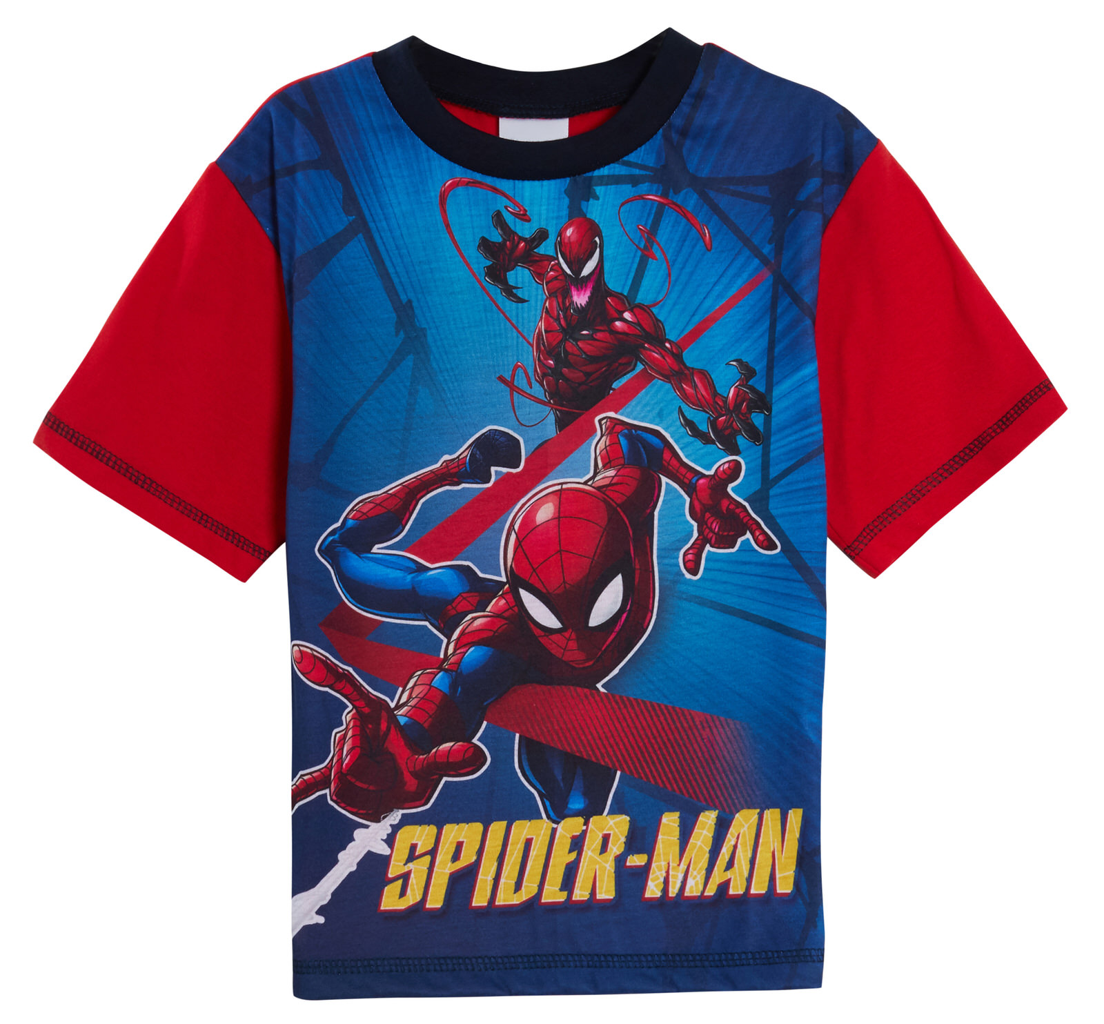 Boys Spiderman Short Pyjamas Kids 