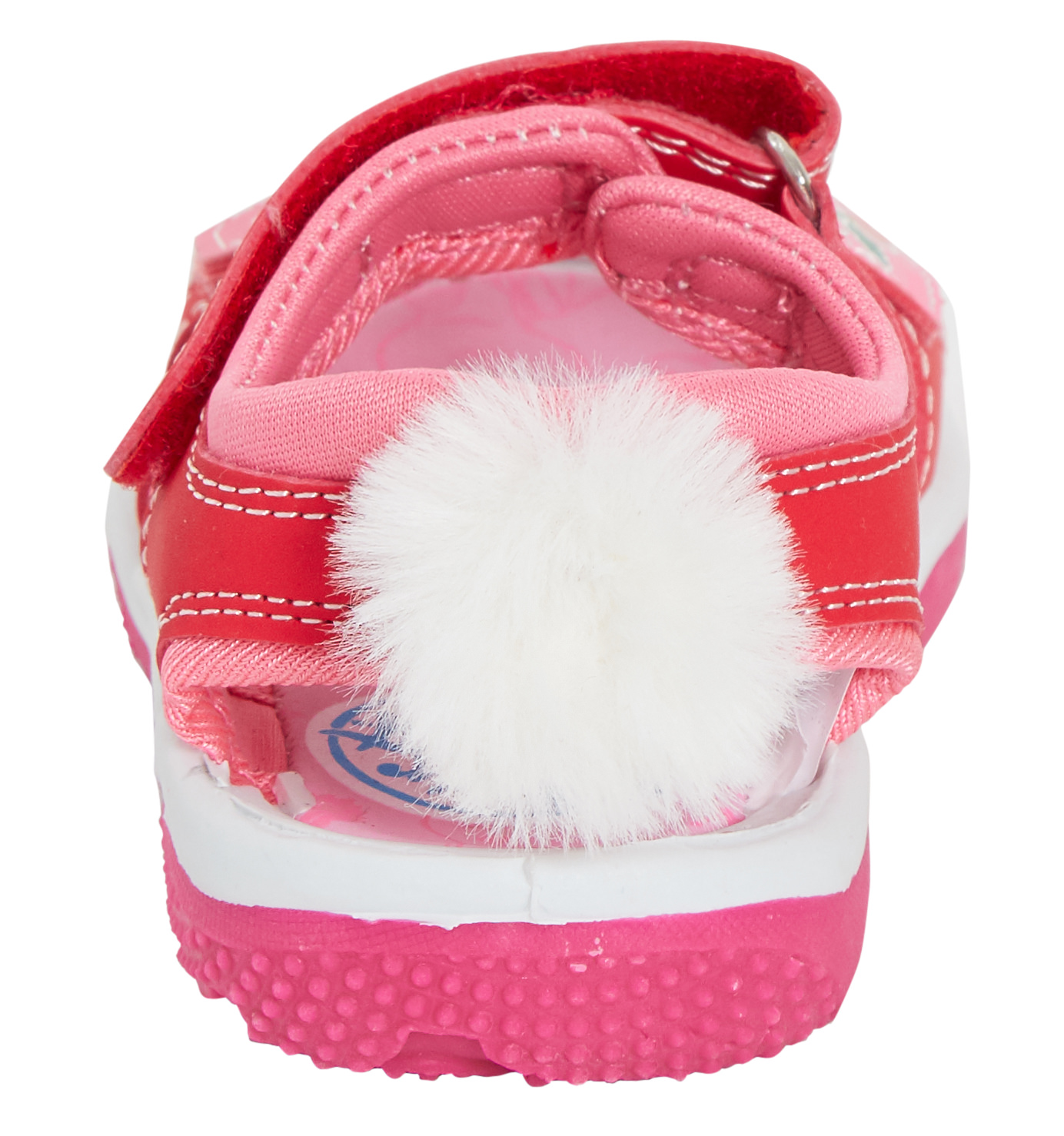 Girls Lily Bobtail Sports Sandals Kids 3D Bunny Rabbit Tail Summer Open Shoes - Picture 10 of 18