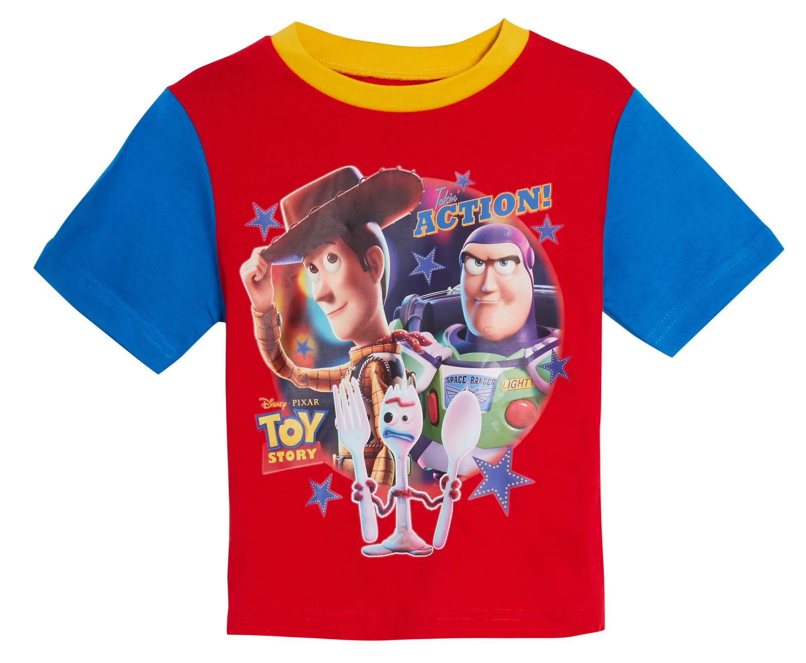 Toy Story Pyjamas Boys Short Pjs Woody Buzz Lightyear Rex Shortie Set Kids Size - Picture 12 of 13