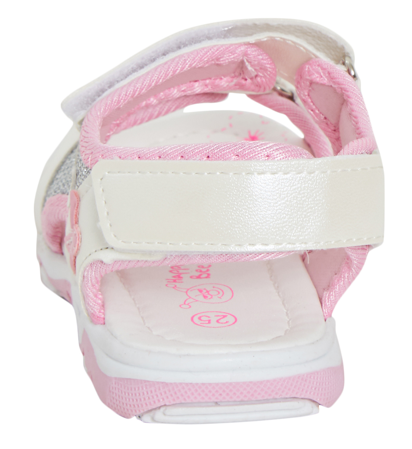 Girls Butterfly Sports Sandals Fully Adjustable Strappy Summer Shoes Holiday - Picture 56 of 64