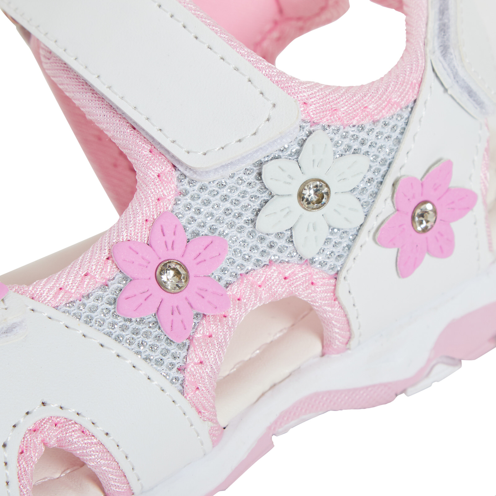 Girls Butterfly Sports Sandals Fully Adjustable Strappy Summer Shoes Holiday - Picture 37 of 64
