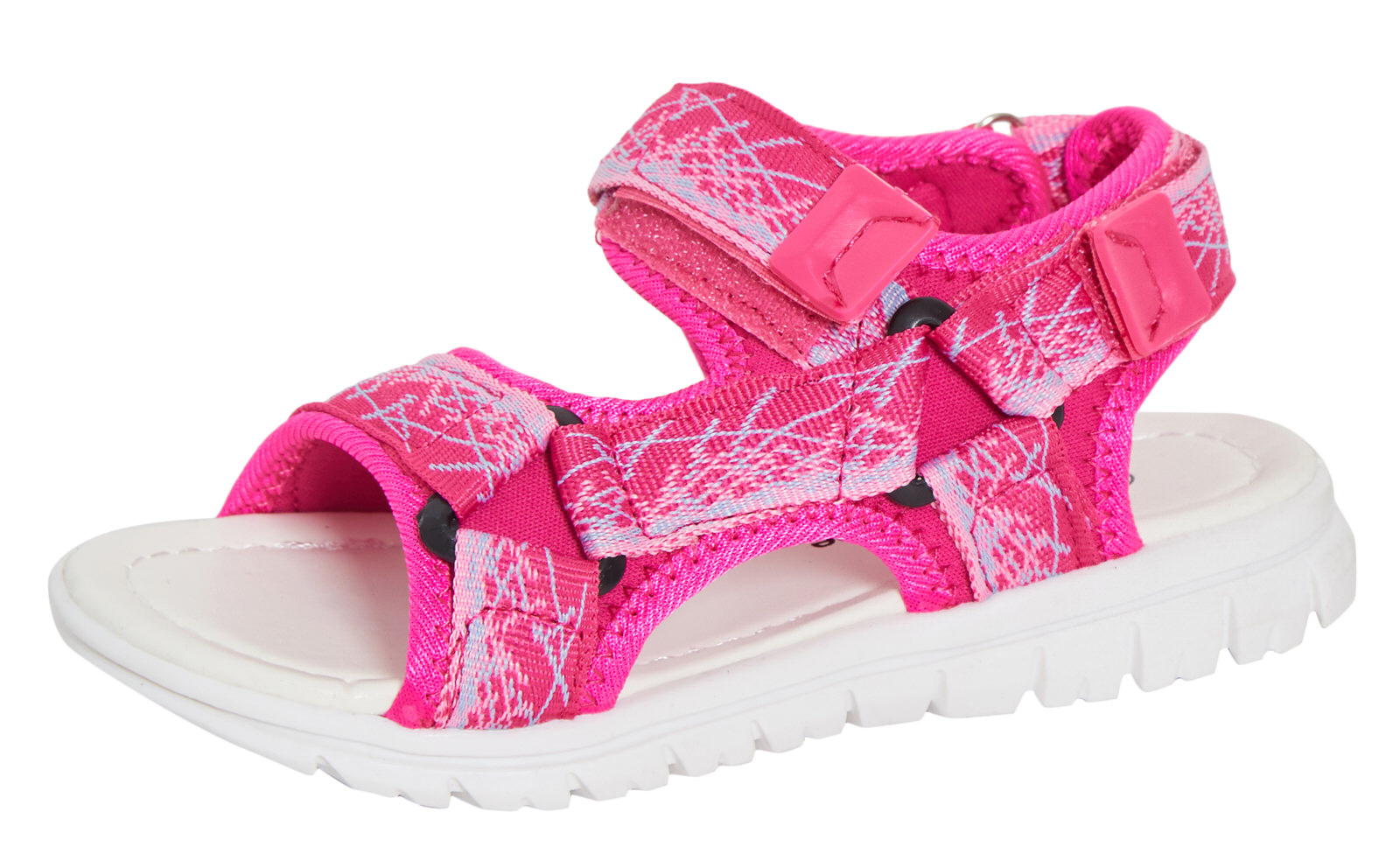 Girls Butterfly Sports Sandals Fully Adjustable Strappy Summer Shoes Holiday - Picture 24 of 64