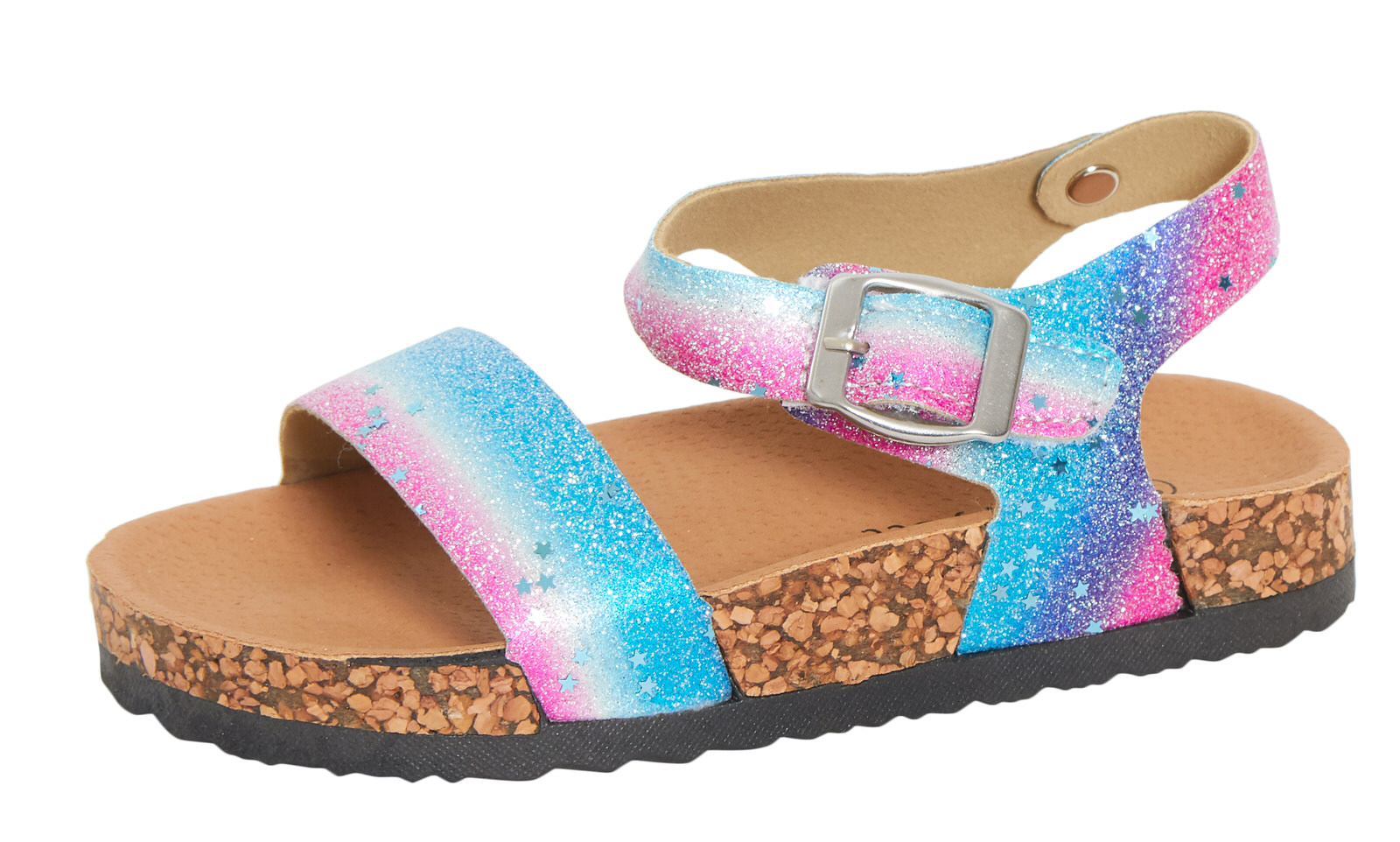 kids glitter sandals