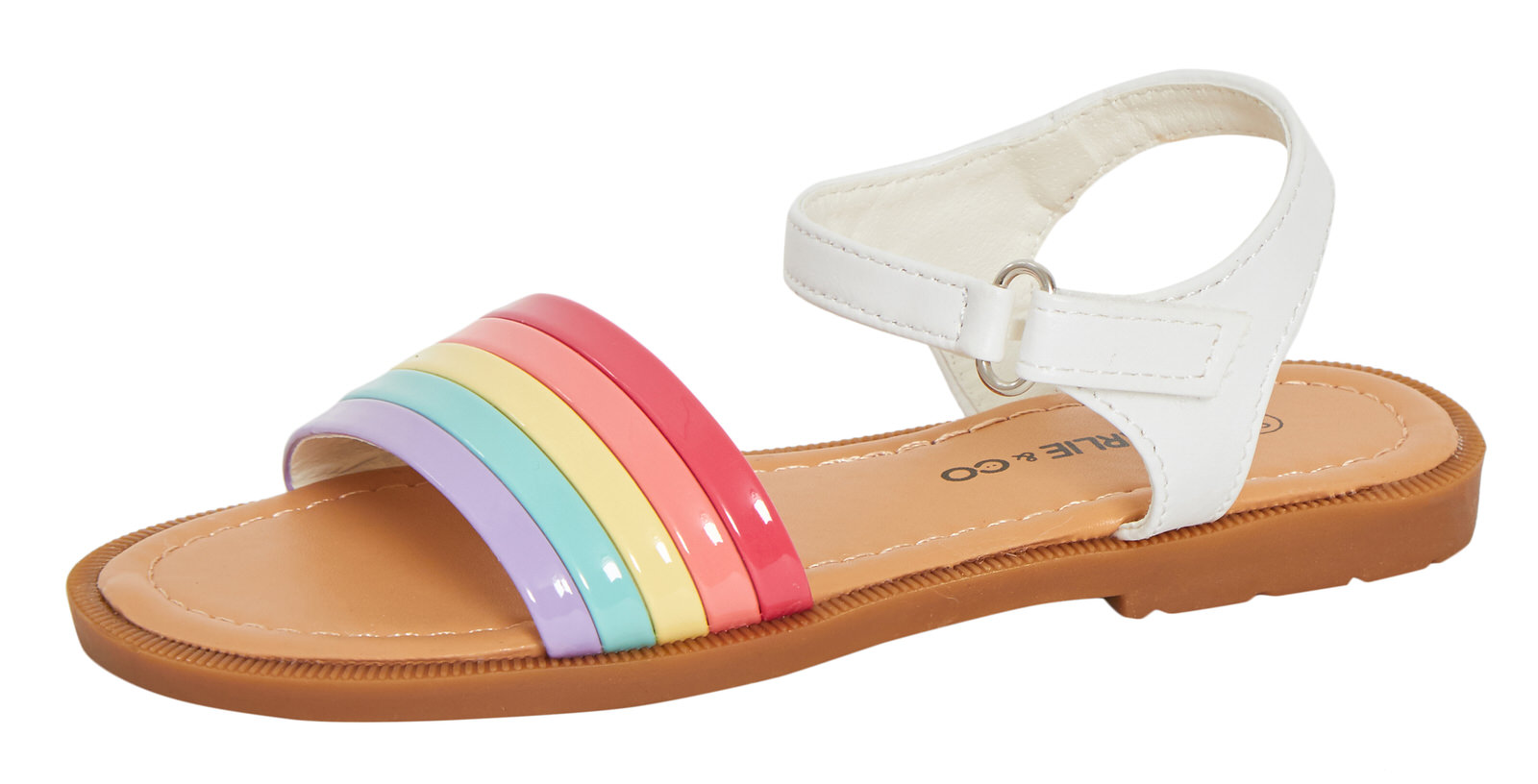 girls rainbow sandals