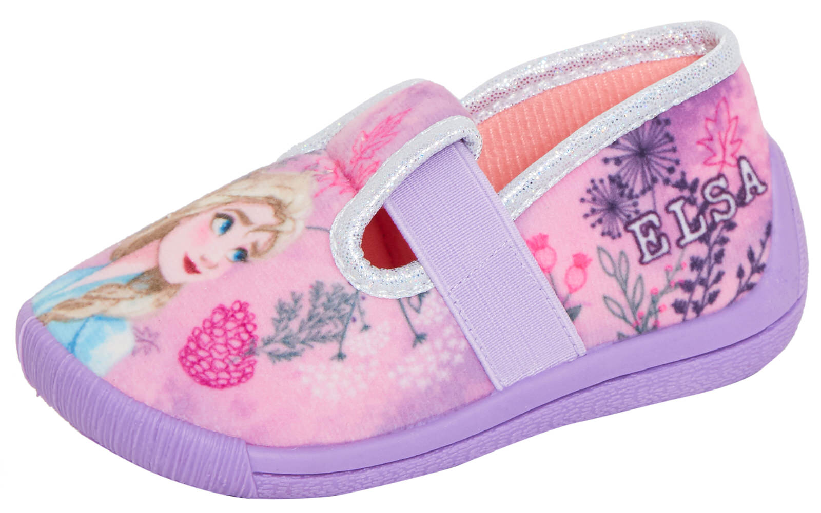 Girls Disney Frozen 2 Slippers Ballet Pumps Slip On Kids