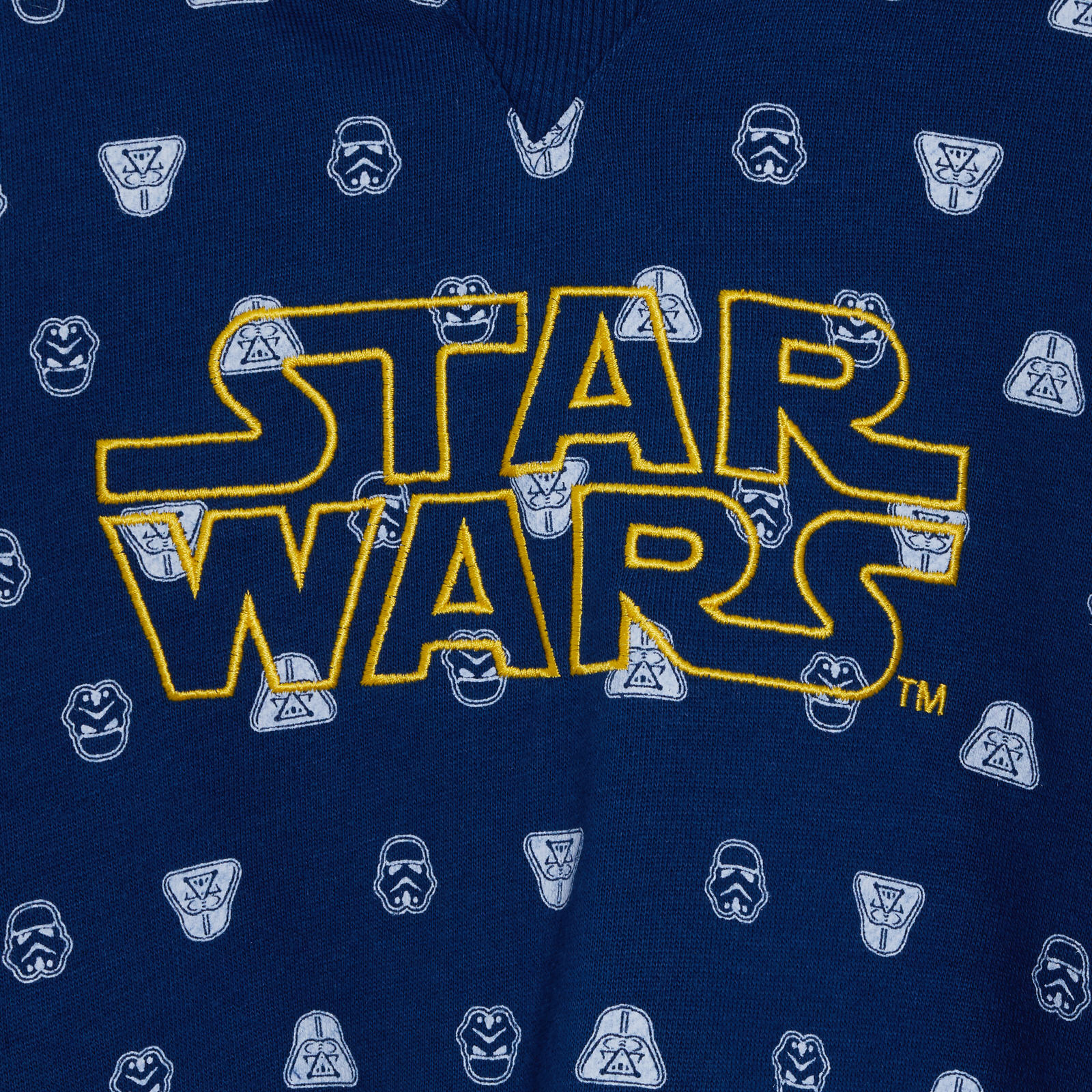 Boys Star Wars Hoodie Kids Darth Vader Storm Trooper Fleece Hoody Jumper Top - Picture 3 of 5