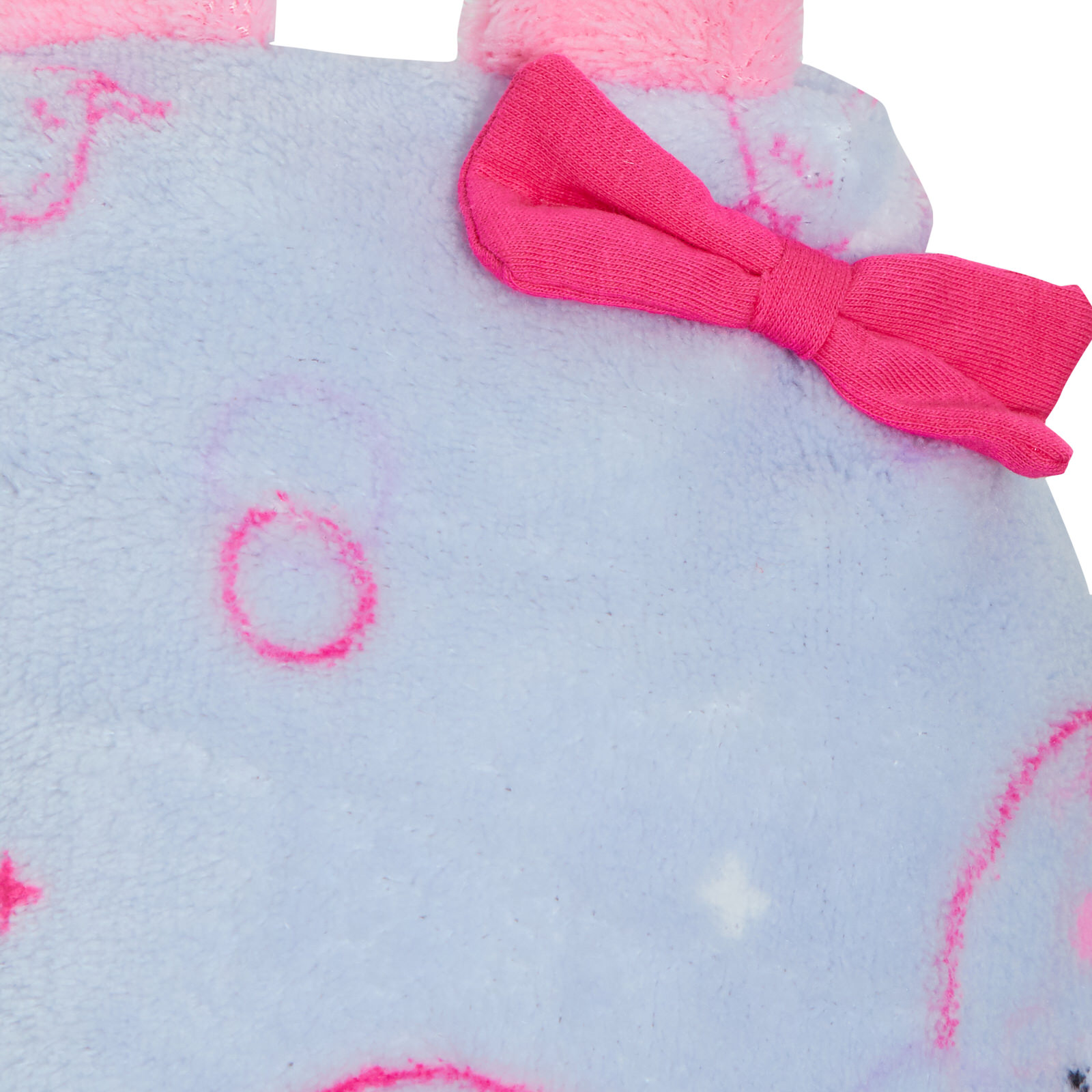 Peppa Pig Girls 3D Fleece Hooded Dressing Gown Kids Novelty Character Bath Robe - Picture 5 of 5