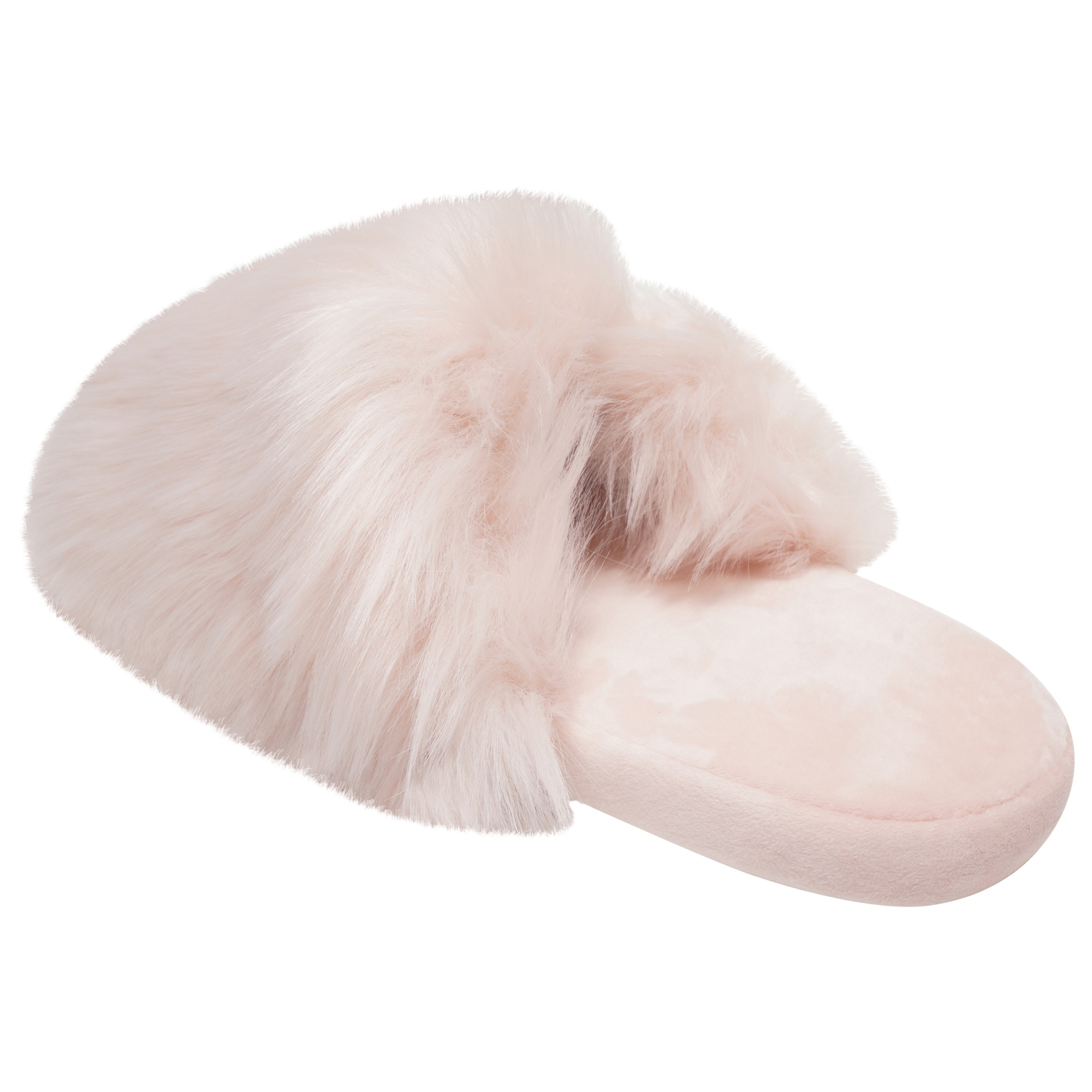 fluffy mule slippers