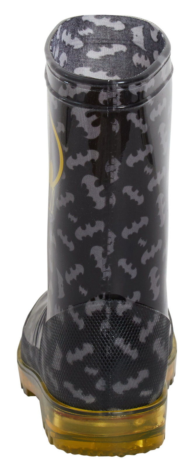 Boys Batman Light Up Wellington Boots Kids DC Comics Rain Snow Shoes Wellies - Picture 9 of 13