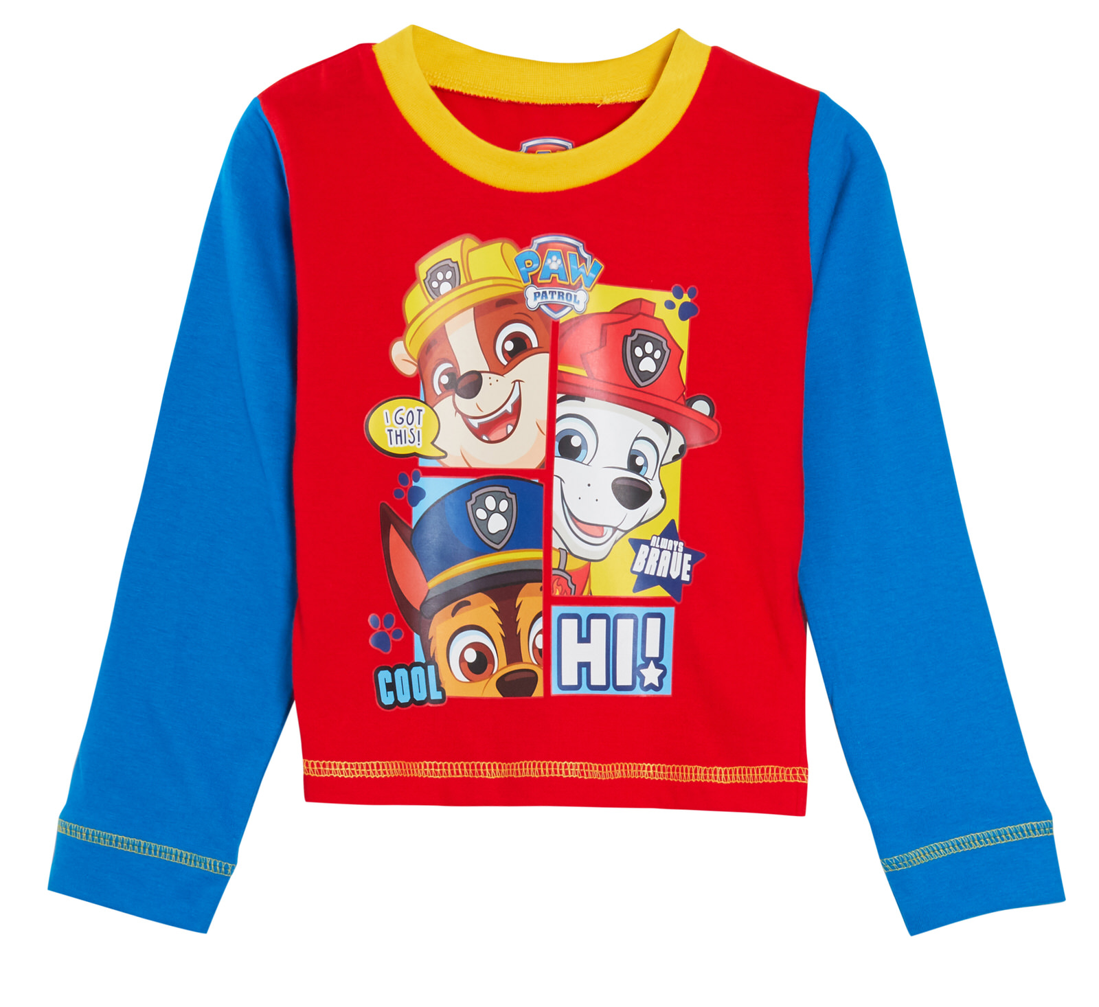 Nickelodeon Paw Patrol Pyjamas Boys Girls 2 Piece Full Length Pjs Set Kids Size - Picture 24 of 36