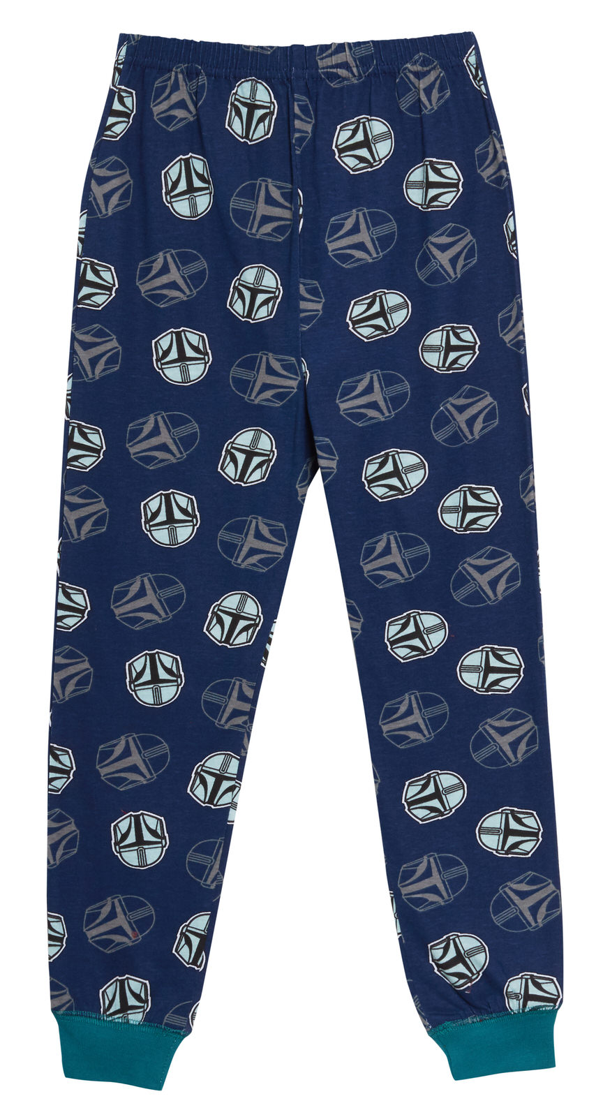Boys Mandalorian Pyjamas Kids Star Wars Baby Yoda Full Length Pjs Set Nightwear - Picture 9 of 10
